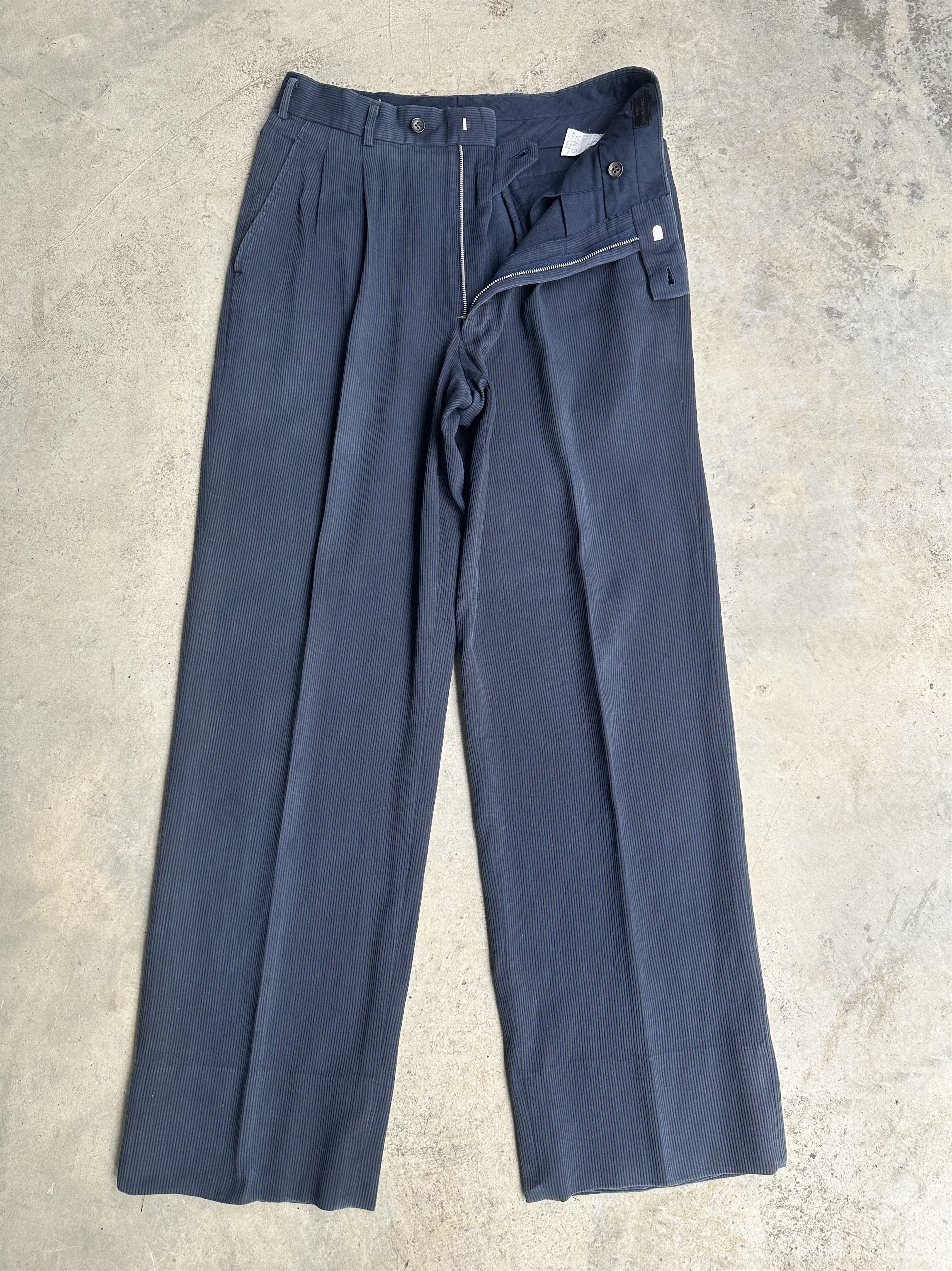 Comme des Garcons Homme Vintage 80s Comme Des Garçons Homme Cuduroy Trousers Pants Size US 30 / EU 46 - 6 Thumbnail
