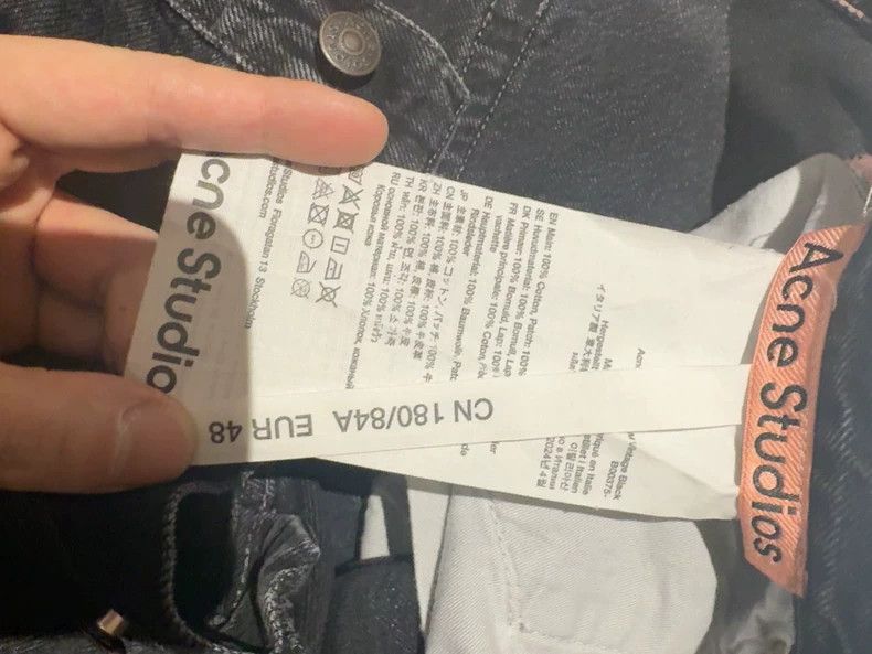 Acne Studios acne studios Vintage made old baggy wide-leg jeans 2503-Nex Size US 32 / EU 48 - 4 Thumbnail