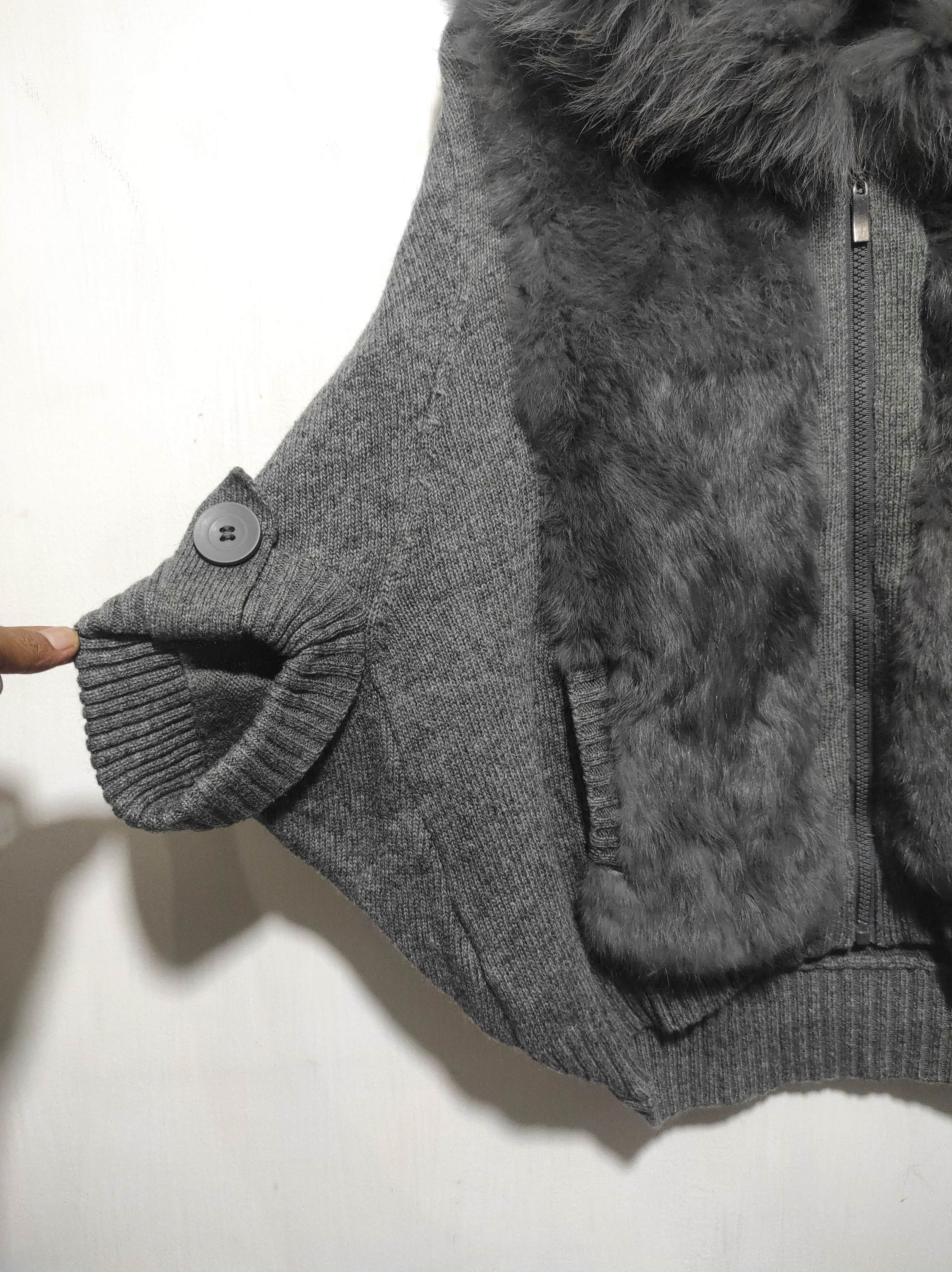 If Six Was Nine Ecafil Best Batwing Fox Fur Hoodie IfSixWasNine LGB style Size M / US 6-8 / IT 42-44 - 8 Thumbnail