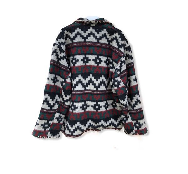 Native × Vintage Vintage Active Red Indians Style Navajo Jacket Size US M / EU 48-50 / 2 - 3 Thumbnail