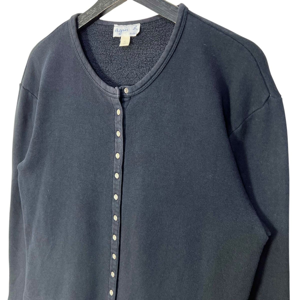 Designer × agnes b. Agnes b. Pearl Snap Button Cardigan Size M / US 6-8 / IT 42-44 - 4 Thumbnail