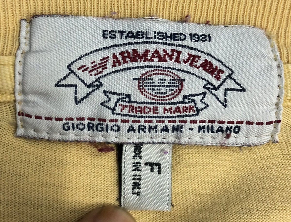 Giorgio Armani Vintage Giorgio Armani-Milano Armani Exchange T-Shirt Size US L / EU 52-54 / 3 - 8 Thumbnail