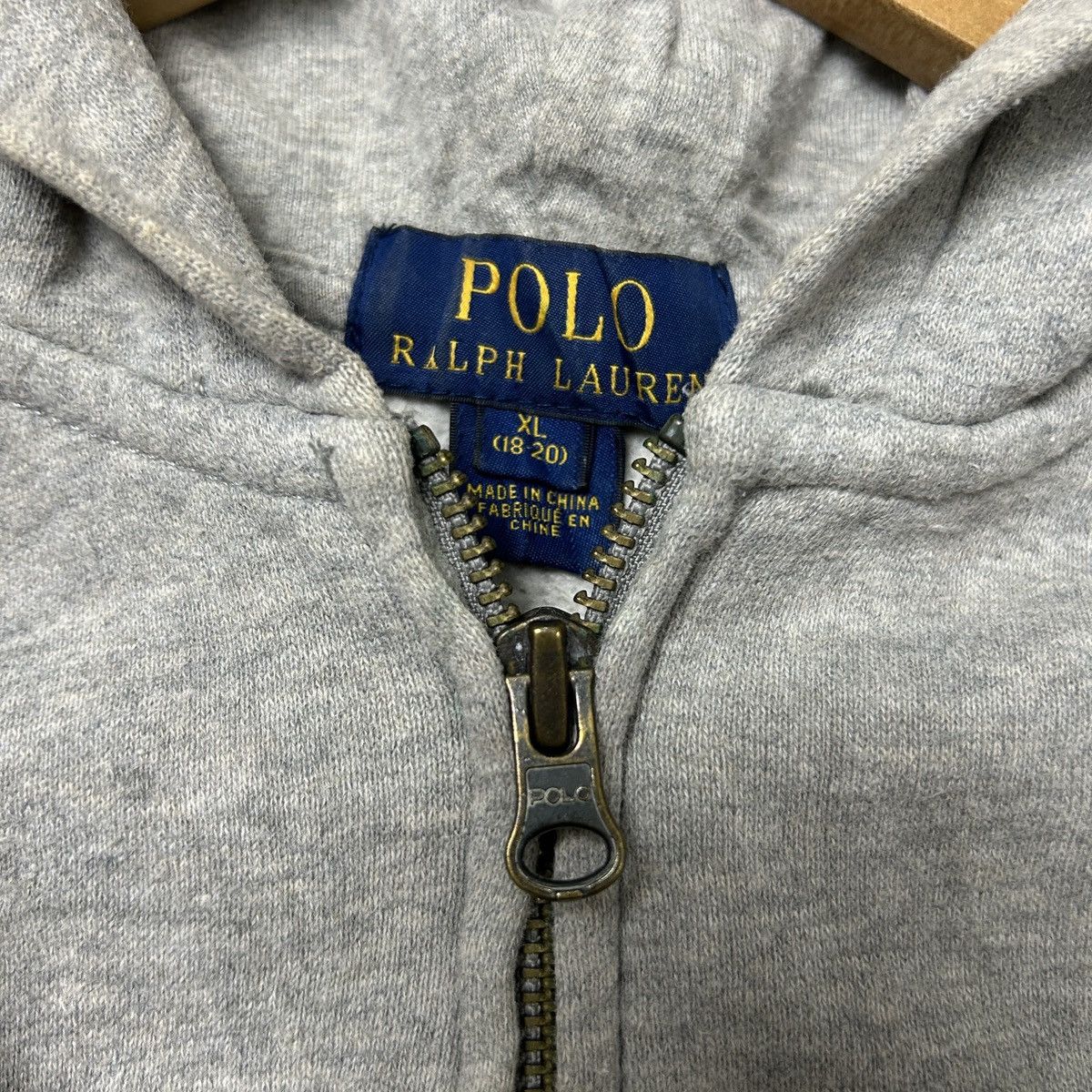Polo Ralph Lauren × Vintage Polo Ralp Lauren Zip Up Hoodie Size US S / EU 44-46 / 1 - 5 Thumbnail