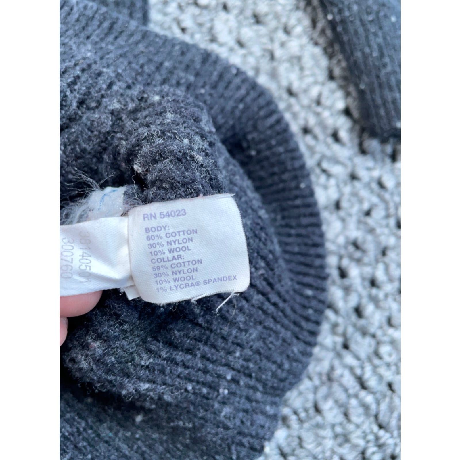 Gap Gap Heavyweight Knit Sweater 2XL Dark Gray Casual Pullover Men Size US XXL / EU 58 / 5 - 5 Thumbnail