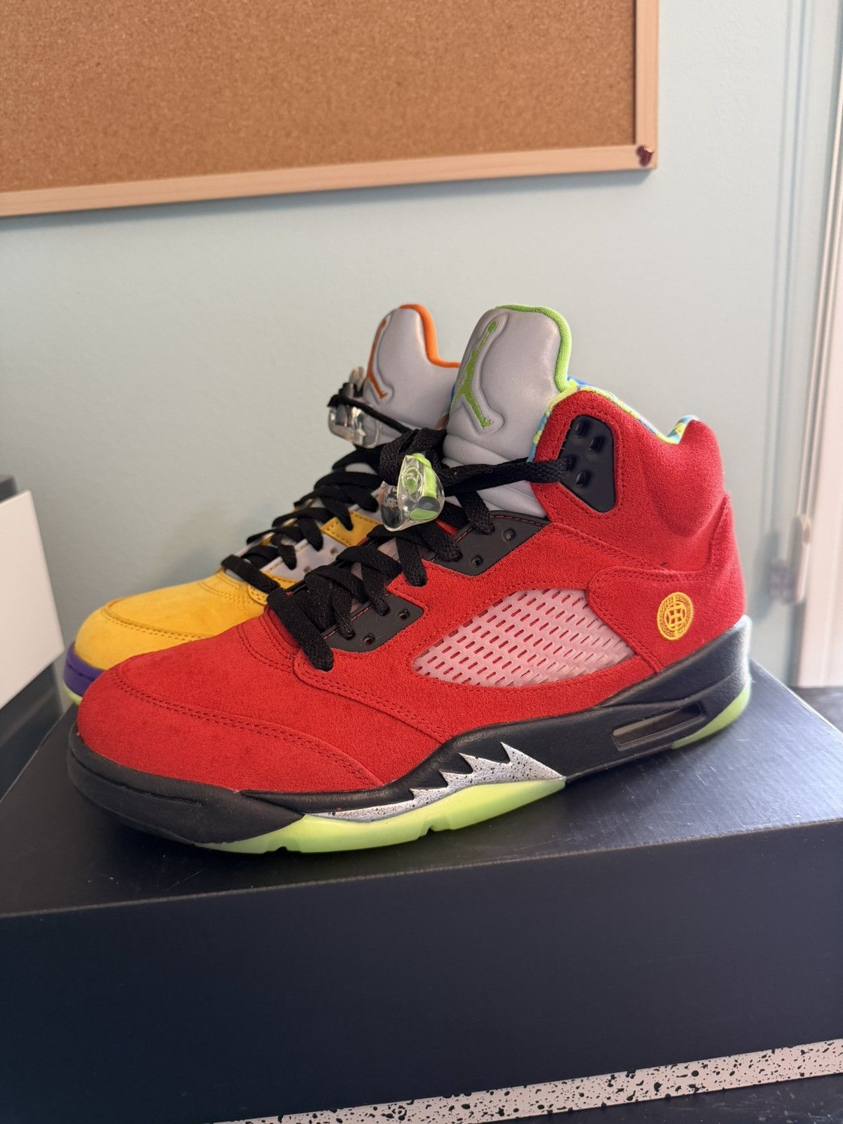 Jordan Brand Jordan 5 Retro “What The” Size US 9.5 / EU 42-43 - 2 Thumbnail