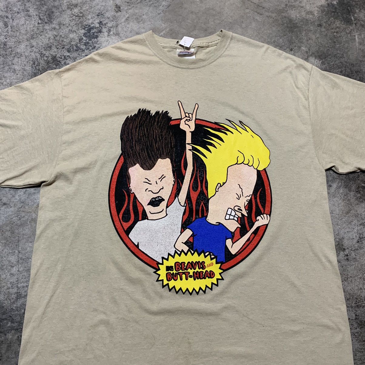 Cartoon Network × Vintage Vintage Y2K Beavis & Butthead Tee Size US XL / EU 56 / 4 - 2 Thumbnail