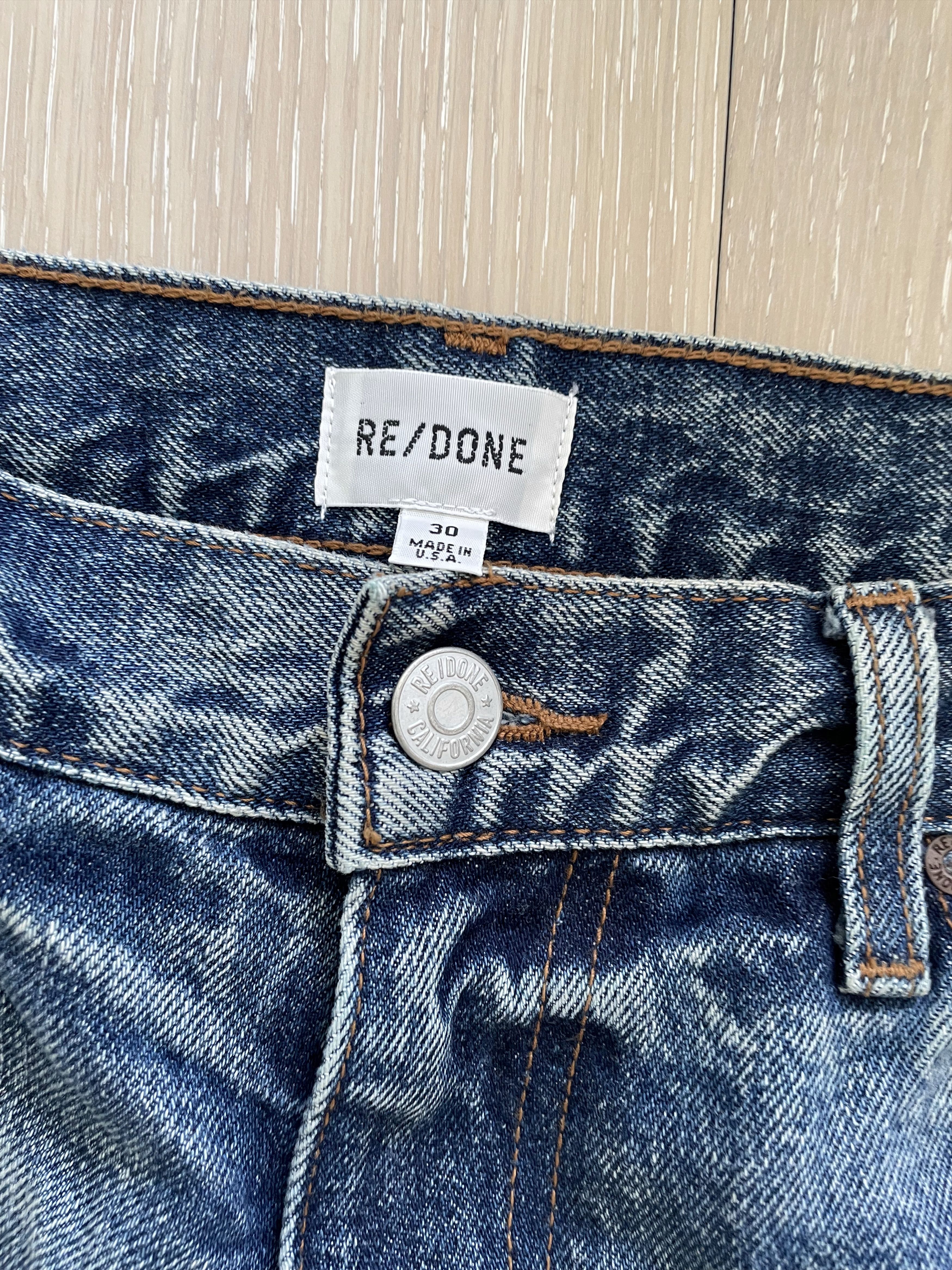 RE/DONE 1405 Slim Re/Done Denim Size US 32 / EU 48 - 4 Thumbnail