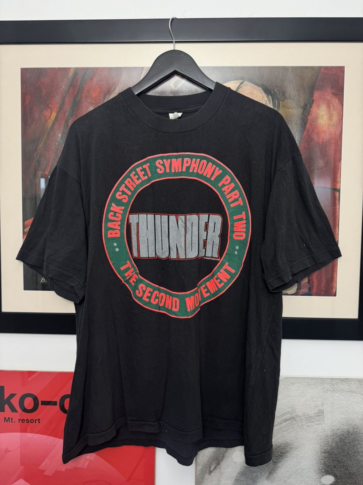 Band Tees Vintage 90s Thunder Band Rock Tour Tee Backstreet Symphony Size US XL / EU 56 / 4 - 1 Thumbnail