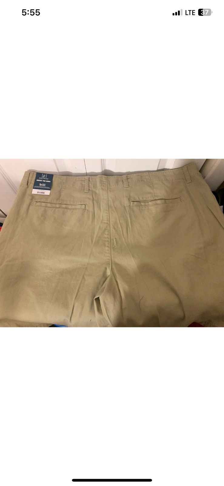 George George Mens Sz 42 Outdoor 10'' Flat Front Shorts Above Knee Size US 42 / EU 58 - 6 Thumbnail