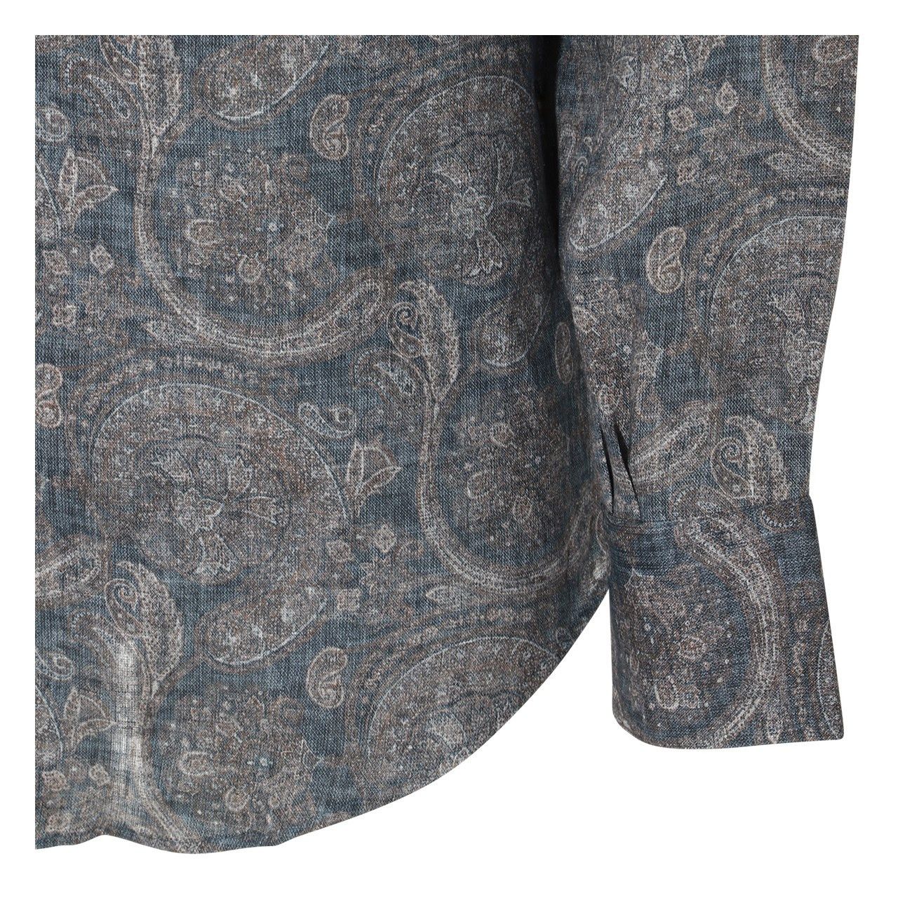 Brunello Cucinelli o1w1db10725 Basic Fit Shirt in Blue Size US L / EU 52-54 / 3 - 4 Thumbnail