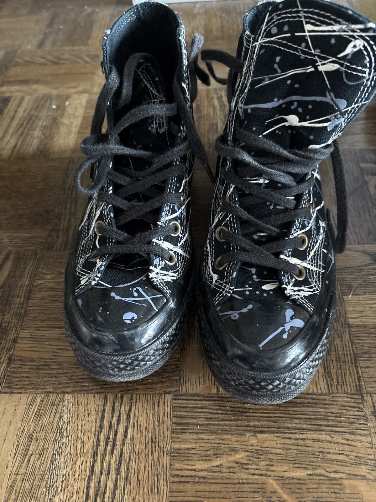 Converse Converse Chuck 70 Hi Paint Splatter Black Size US 5.5 / EU 38 - 3 Thumbnail