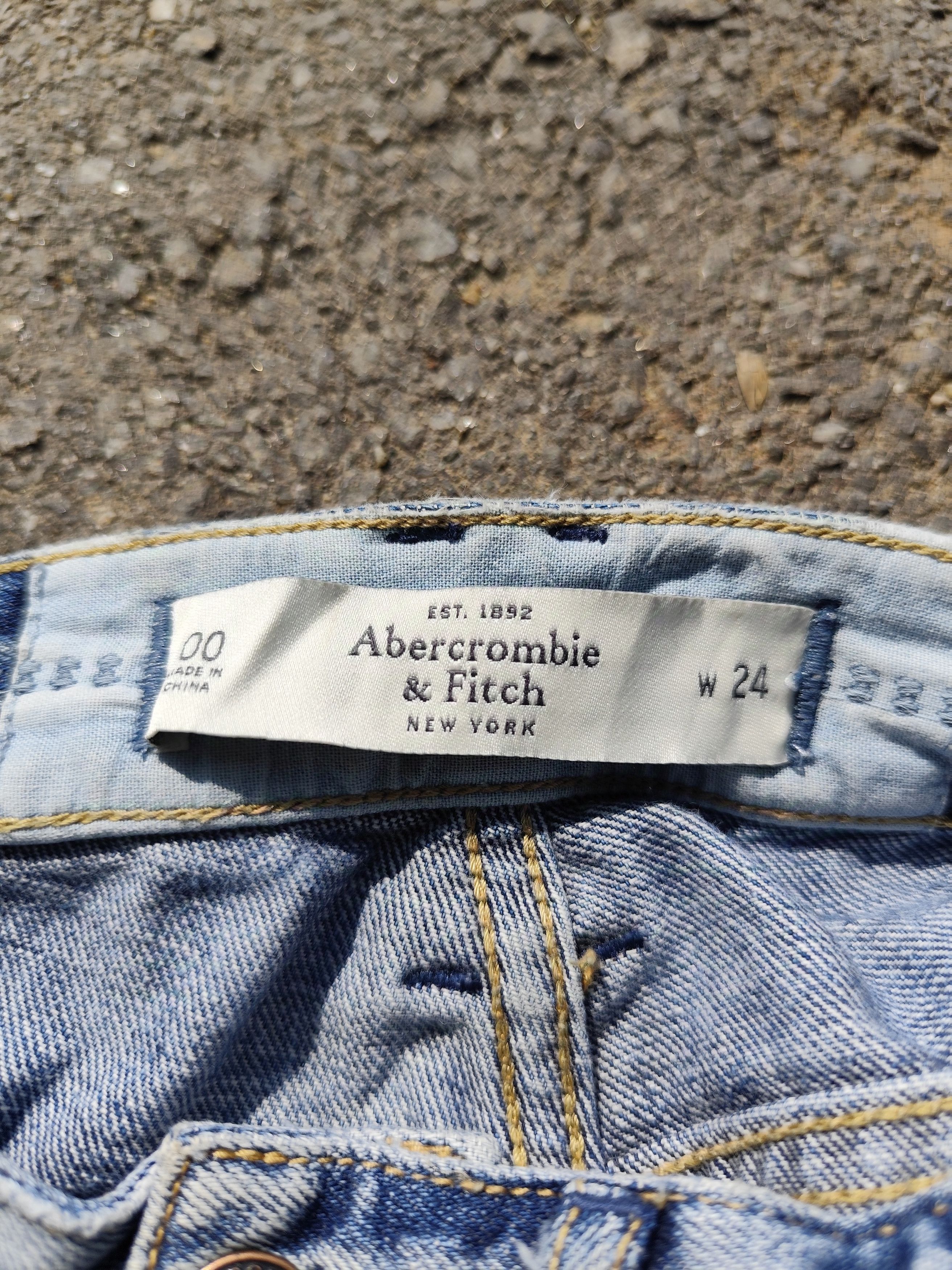 Abercrombie & Fitch vintage abercrombie&fitch Flare Denim B_J/1124/5 Size 24" / US 00 / IT 34 - 14 Thumbnail