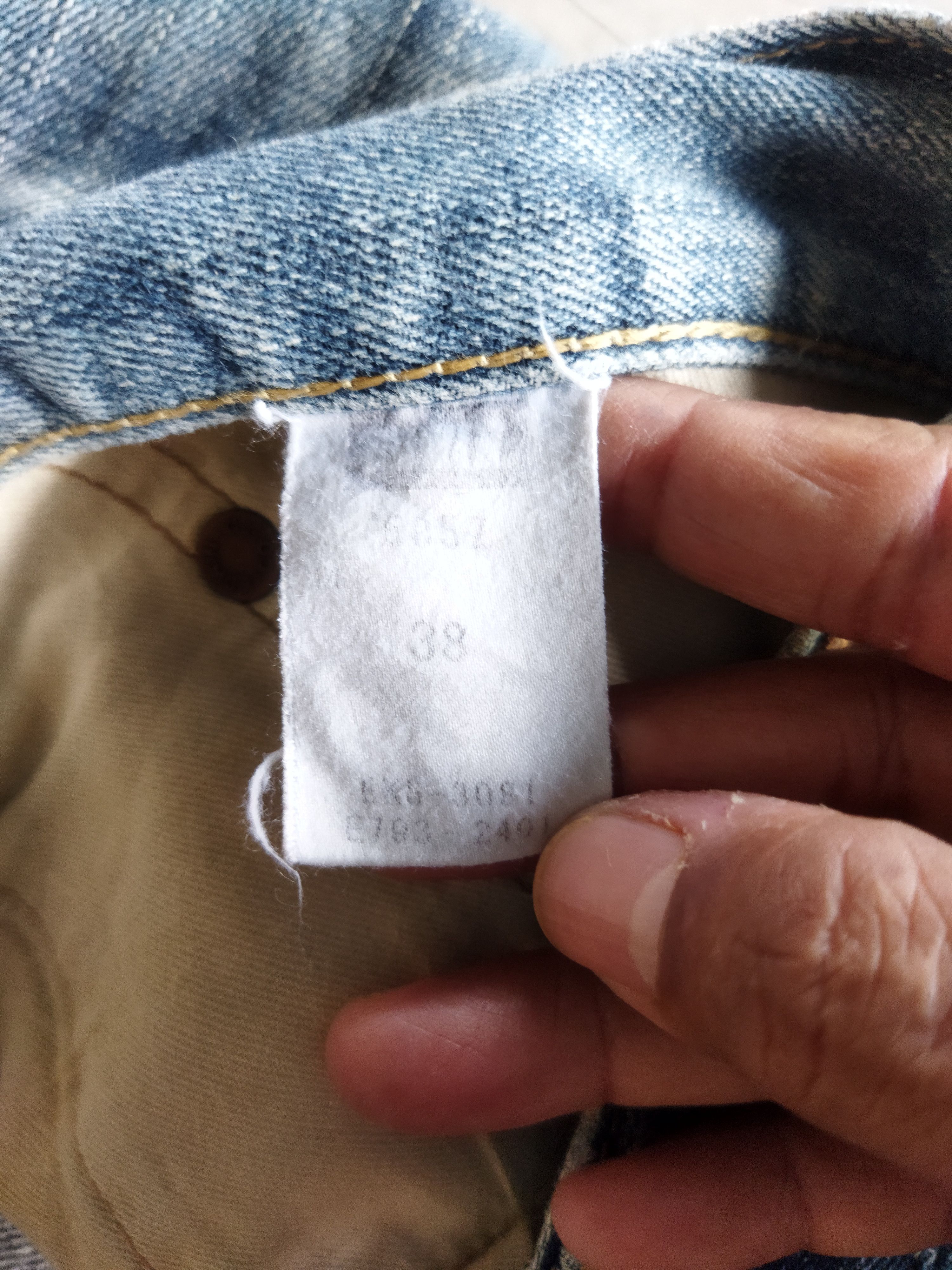 Edwin × Vintage VINTAGE EDWIN DISTRESSED FADED BLUE JEANS PANTS Size US 42 / EU 58 - 10 Thumbnail