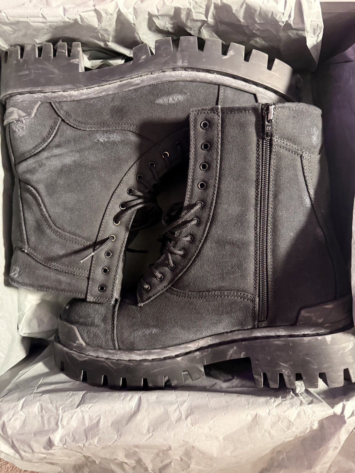Balenciaga Balenciaga Combat Strike Boot Size US 11 / EU 44 - 1 Thumbnail