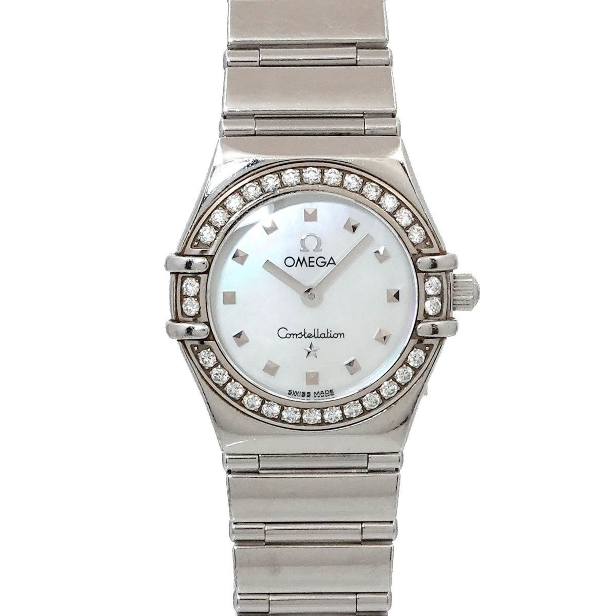 Omega OMEGA Constellation Mini My Choice 1465 71 Diamond Bezel Ladies ...