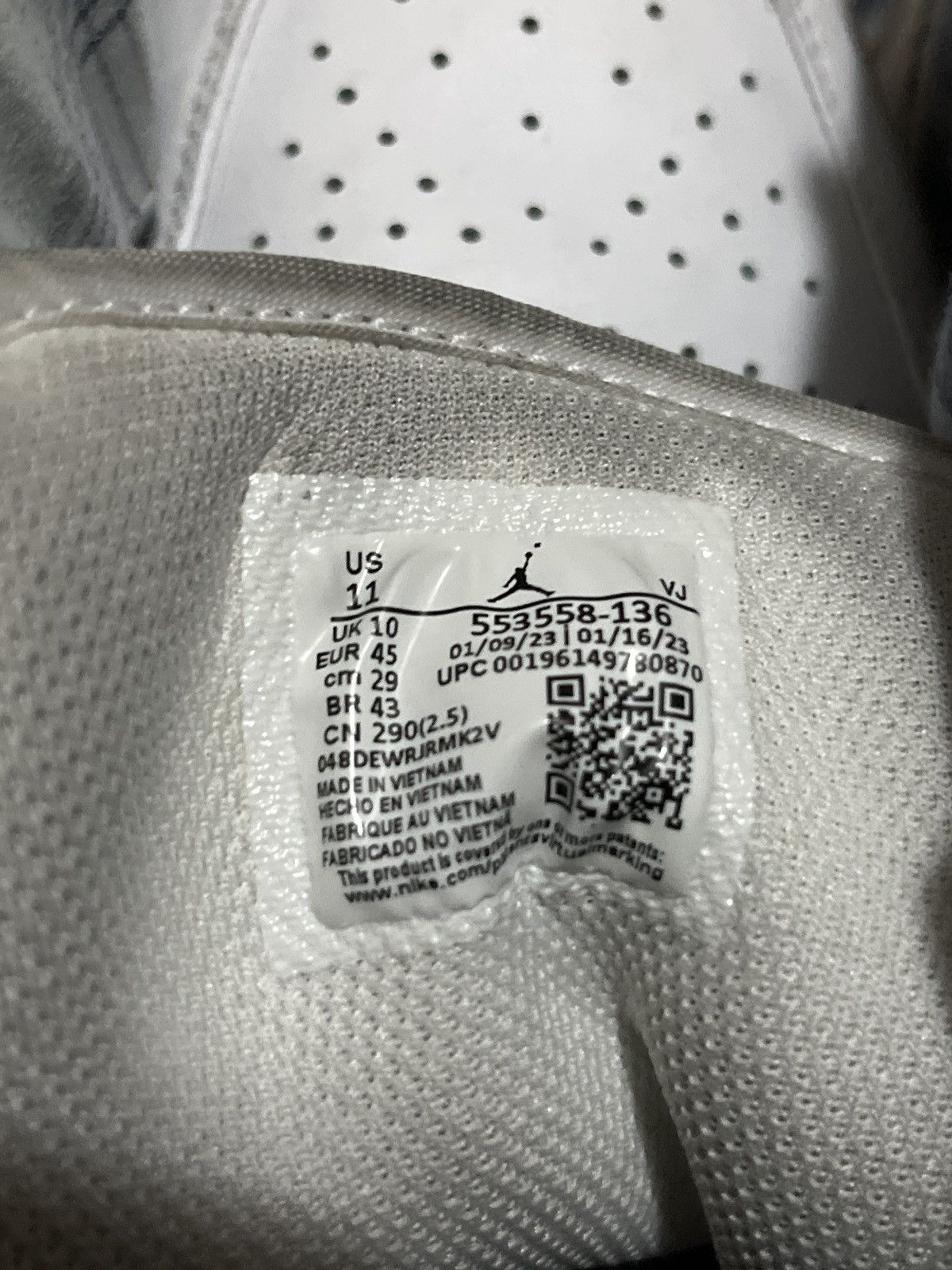 Jordan Brand × Nike Jordan 1 low Size US 10 / EU 43 - 5 Thumbnail