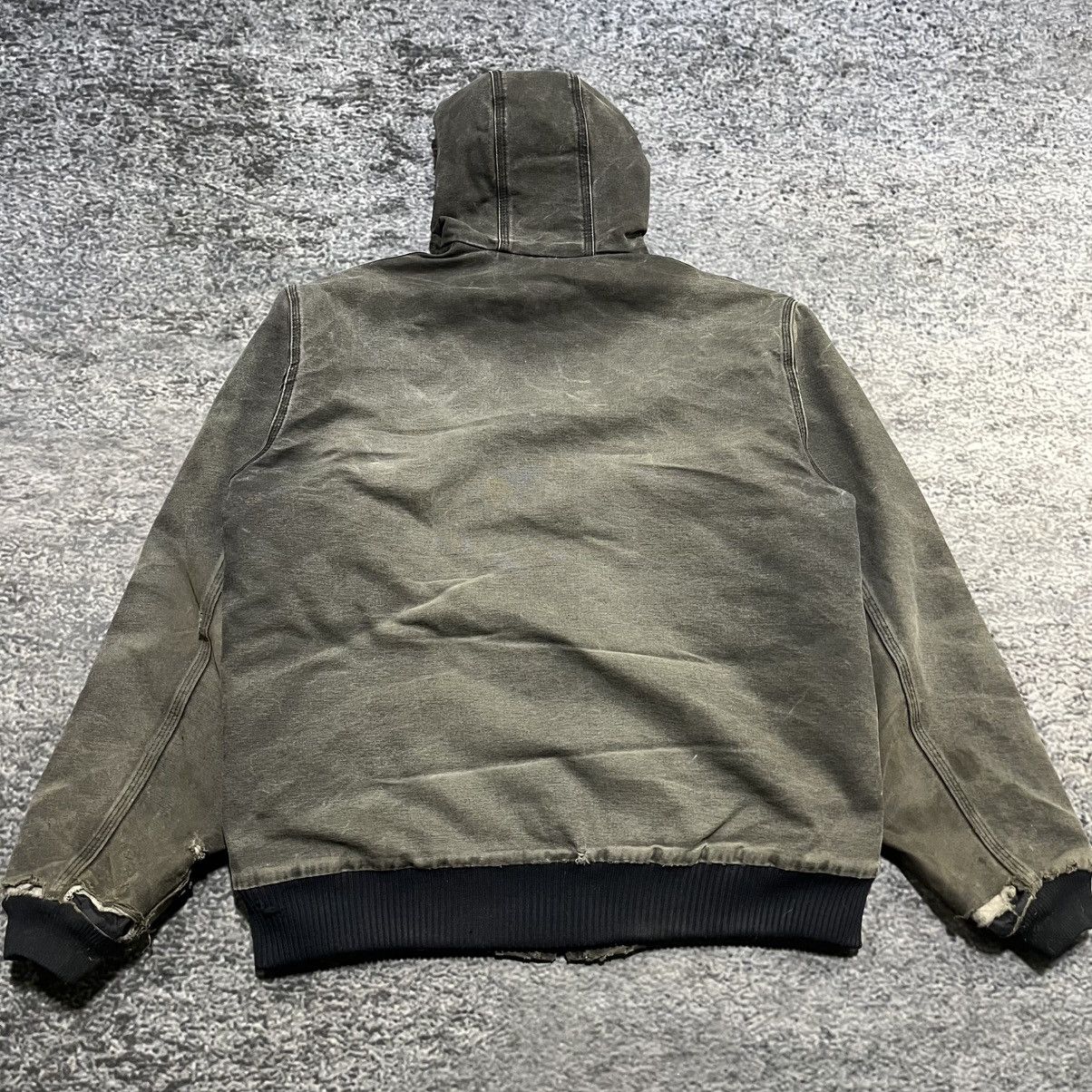 Carhartt VINTAGE DISTRESSED FADED CARHARTT ERD GRUNGE HOODED JACKET Size US L / EU 52-54 / 3 - 12 Thumbnail