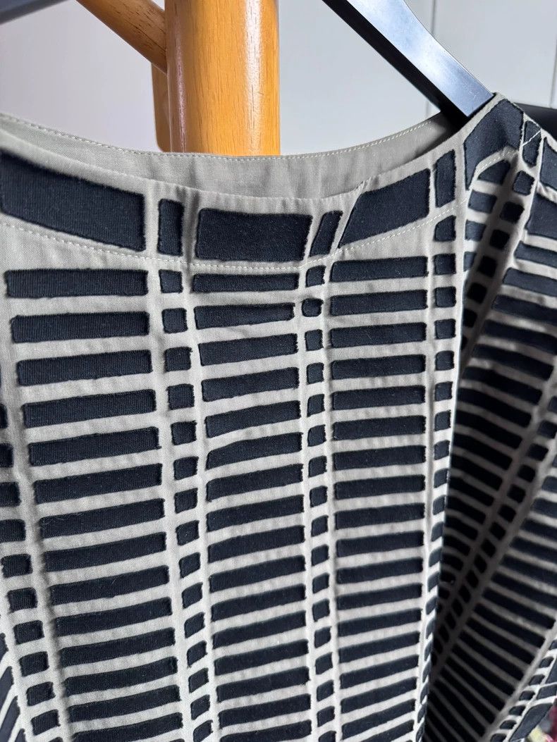 Issey Miyake Issey Miyake size:1 Geometric pattern printed ultra-short- Size L / US 10 / IT 46 - 3 Thumbnail
