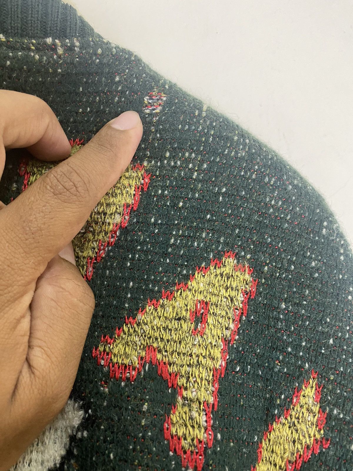 Japanese Brand JAPANESE BRAND VARORAV PERNUOVA KNIT CLASSIC JACKET Size US M / EU 48-50 / 2 - 14 Thumbnail