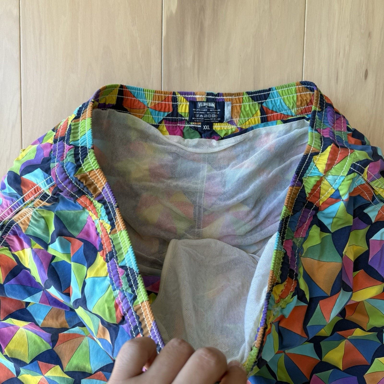 Vilebrequin Vilebrequin Swim Trunks 2XL Multicolor Argyle Diamond Summer Size US 38 / EU 54 - 6 Thumbnail