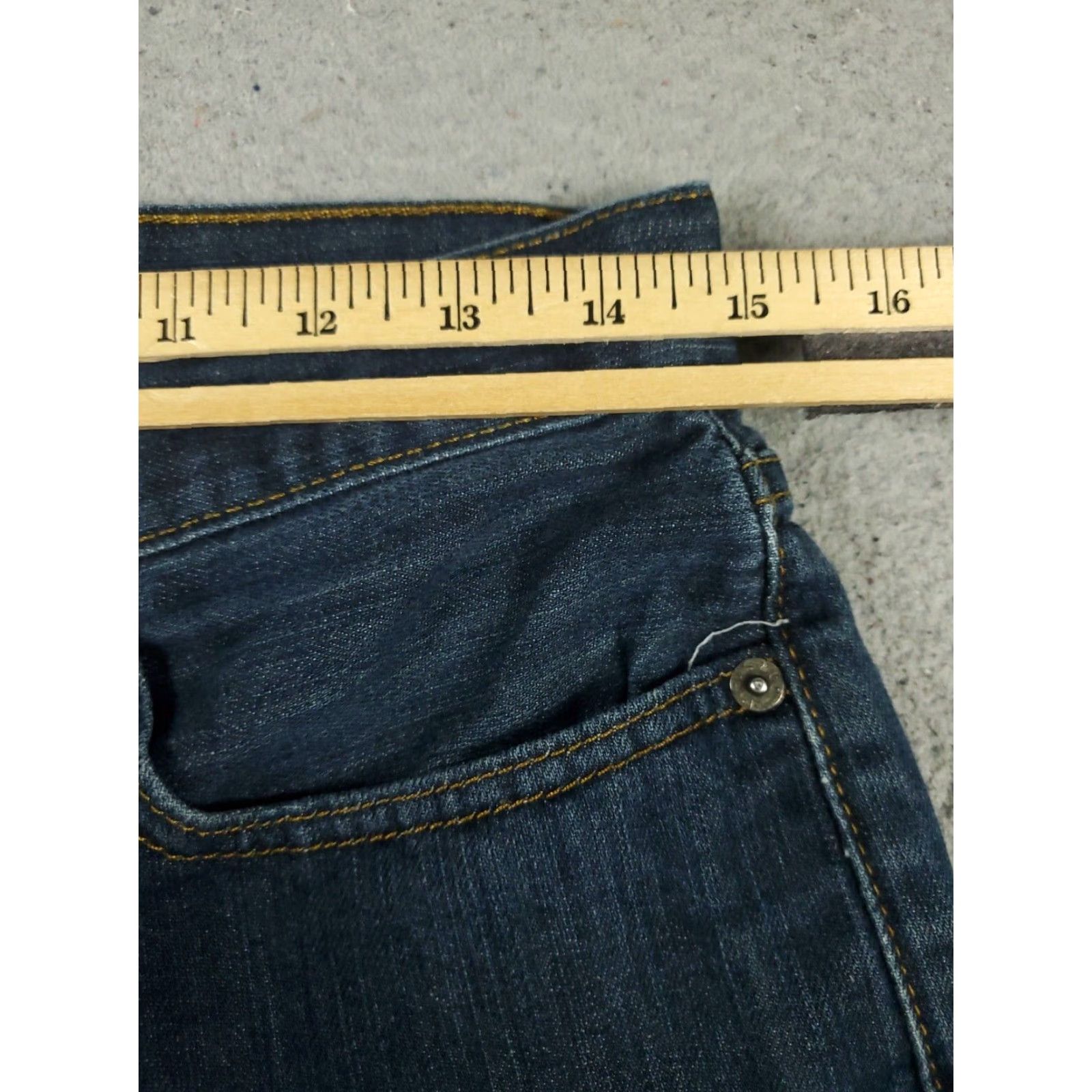 Levi's Levis Mens Jeans 29x28 Blue Taper Fit Extra Large XL Denim Pants Size US 29 - 4 Thumbnail
