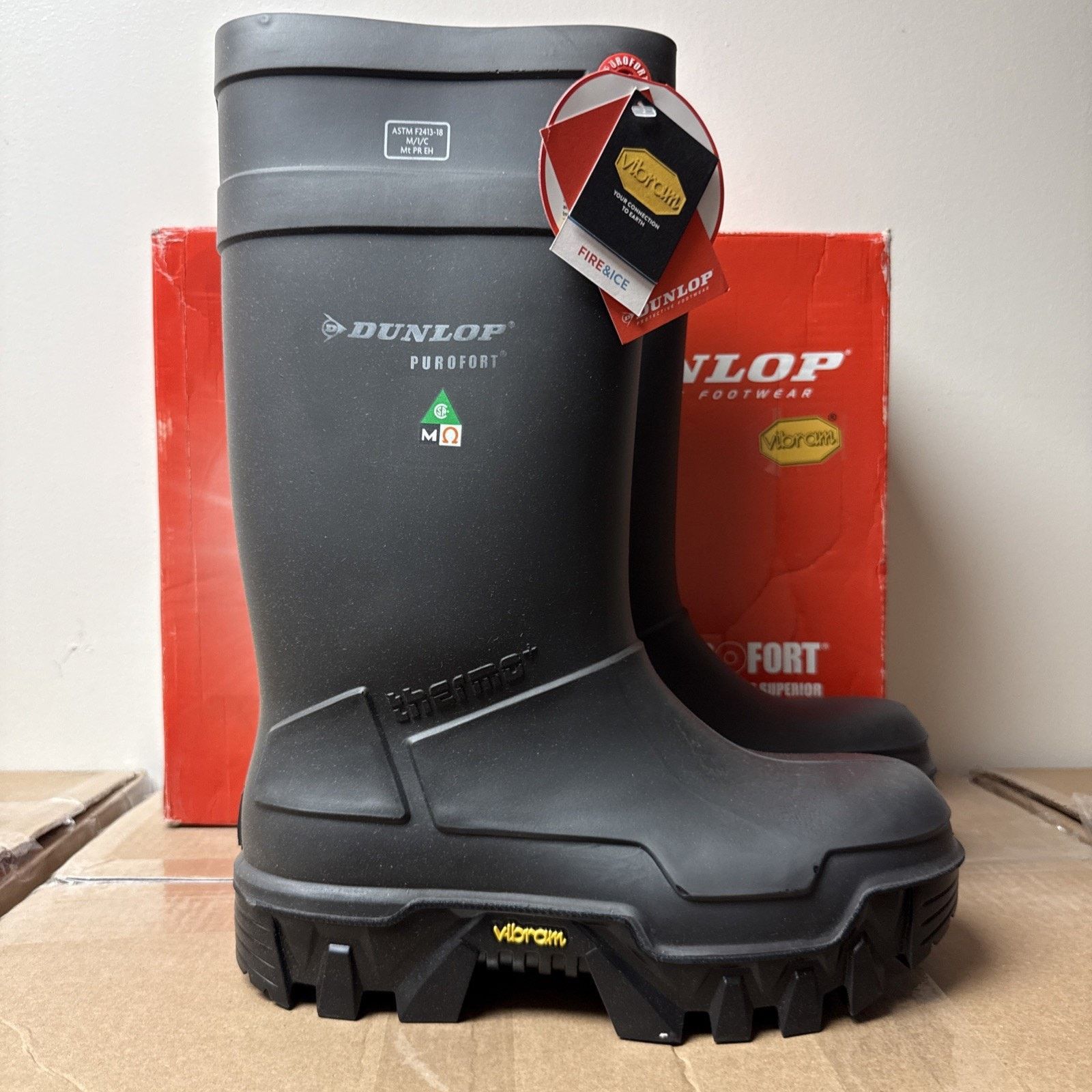 Dunlop Dunlop Protective Footwear Purofort Explorer Black Size 9 Size US 9 / EU 42 - 2 Thumbnail