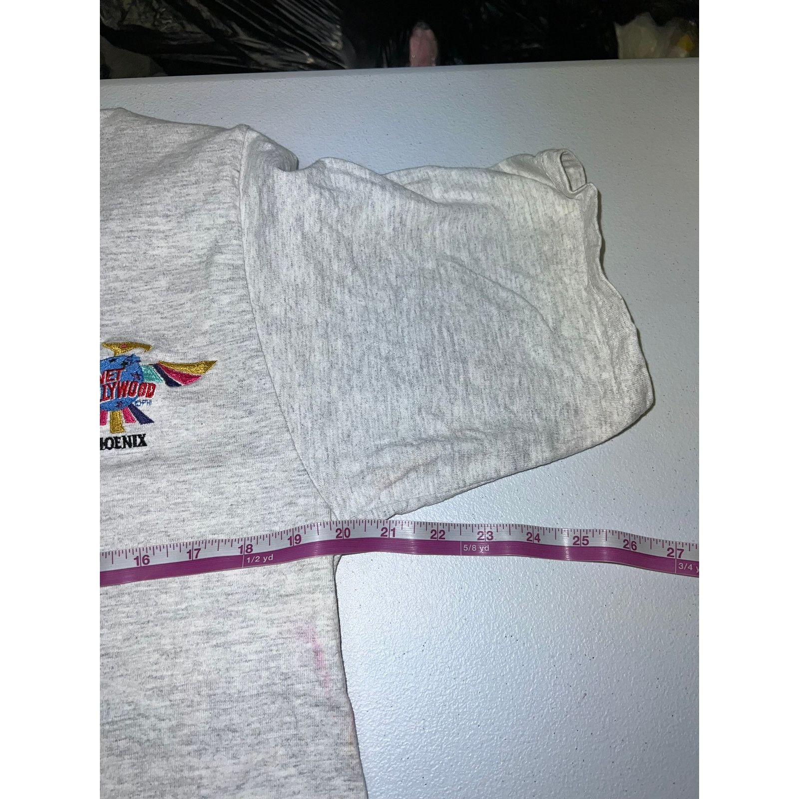 Planet Hollywood Vintage Planet Hollywood Phoenix Shirt Gray Tee 90s L Large Size US L / EU 52-54 / 3 - 12 Thumbnail