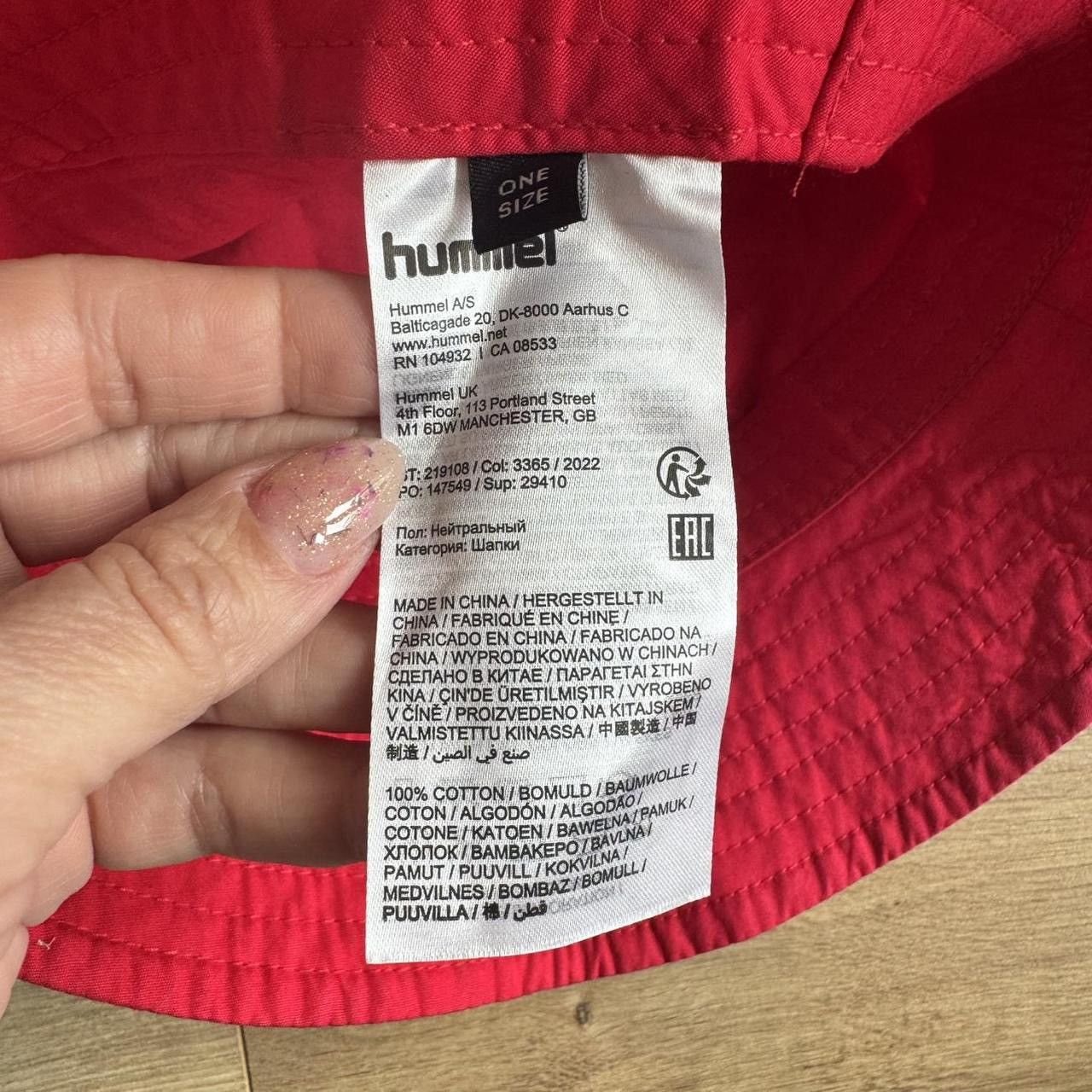 Hummel Hummel DBU 92 Denmark Bucket Hat Bøllehat Retro Fan Cap Size ONE SIZE - 5 Thumbnail