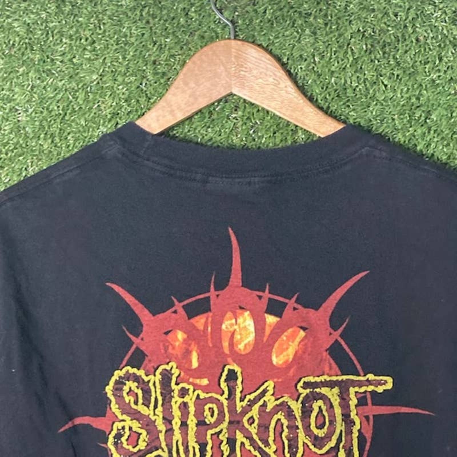 Vintage 2000's Slipknot Short Sleeve Graphic Tshirt Black Medium Size US M / EU 48-50 / 2 - 8 Thumbnail