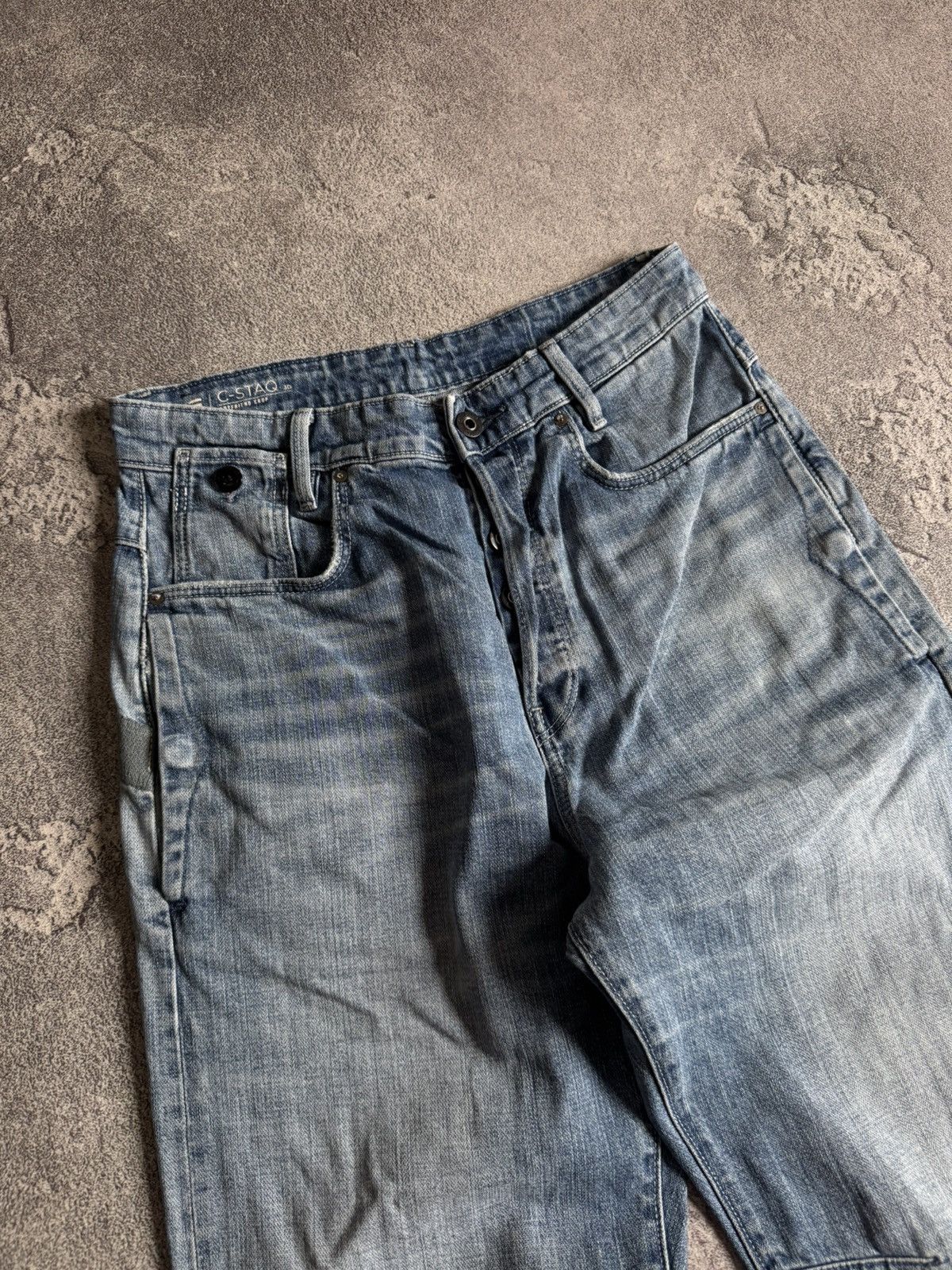 G-Star G star raw 26/30 C-Staq 3D boyfriend crop jeans pants denim Size 26" / US 2 / IT 38 - 7 Thumbnail