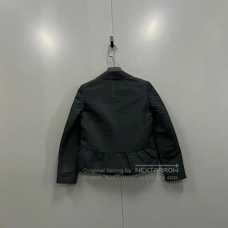 Valentino Black Cotton Women's Jacket for Spring .