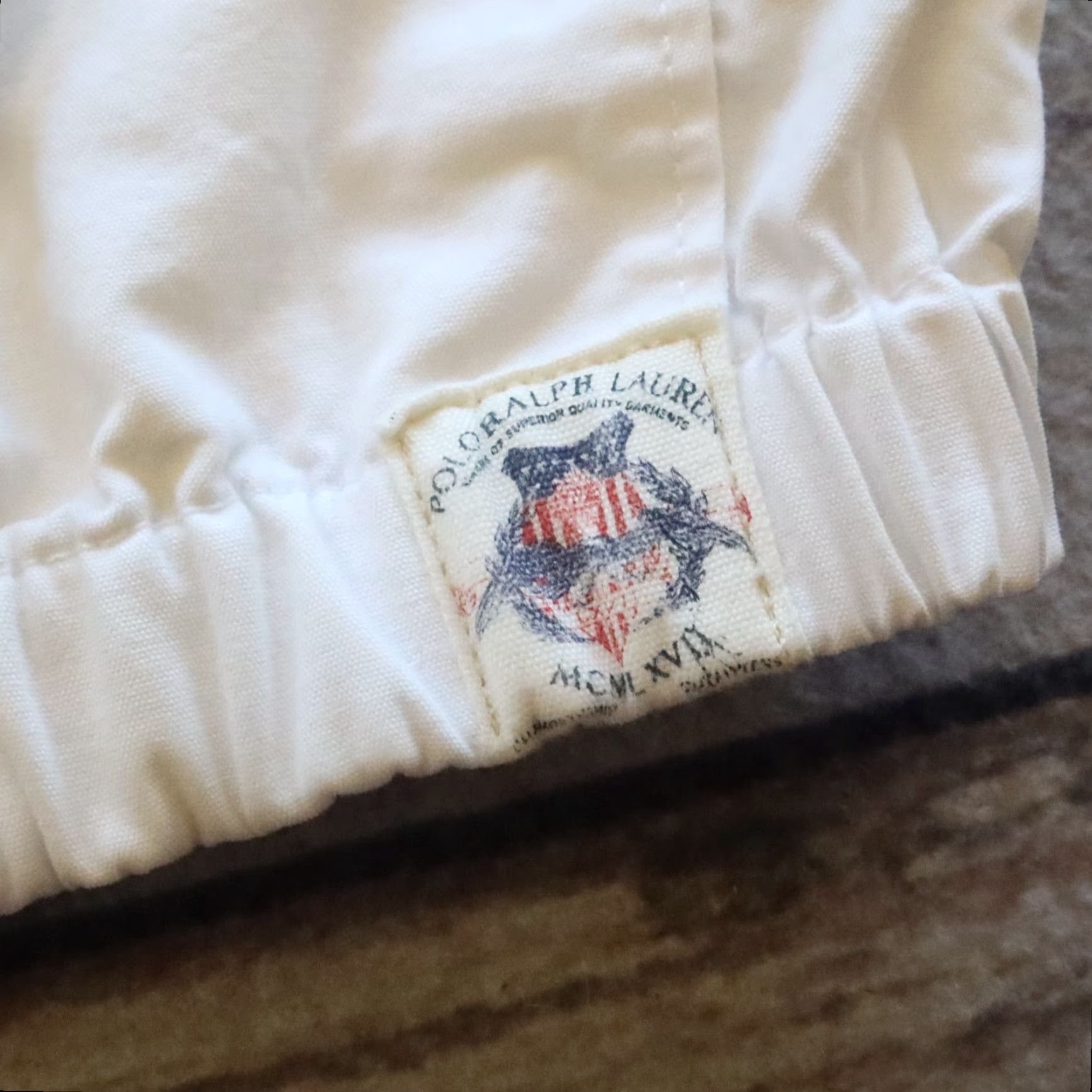 Ralph Lauren VINTAGE Polo Ralph Lauren Track Jacket Men M White Windbreaker Jacket Size US M / EU 48-50 / 2 - 7 Thumbnail