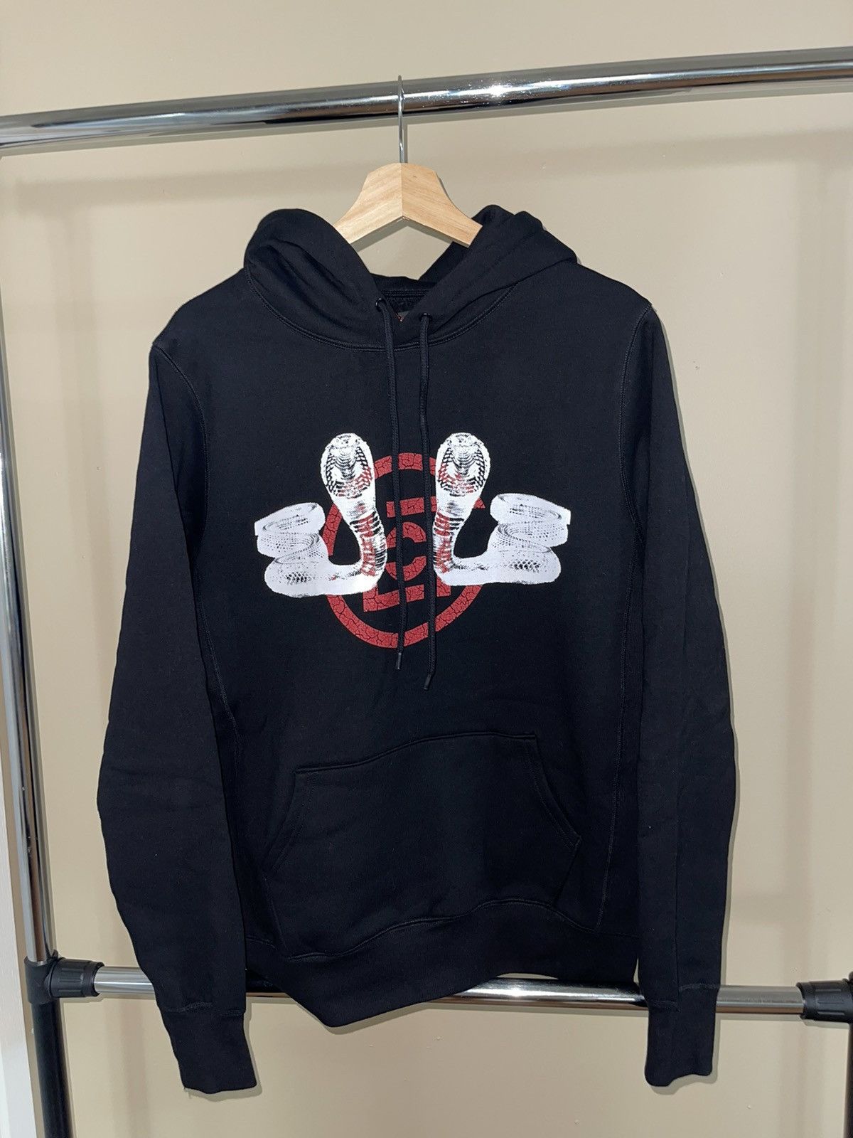 CLOT × Japanese Brand Clot White Snake Black Hoodie Size Medium Size US M / EU 48-50 / 2 - 3 Thumbnail