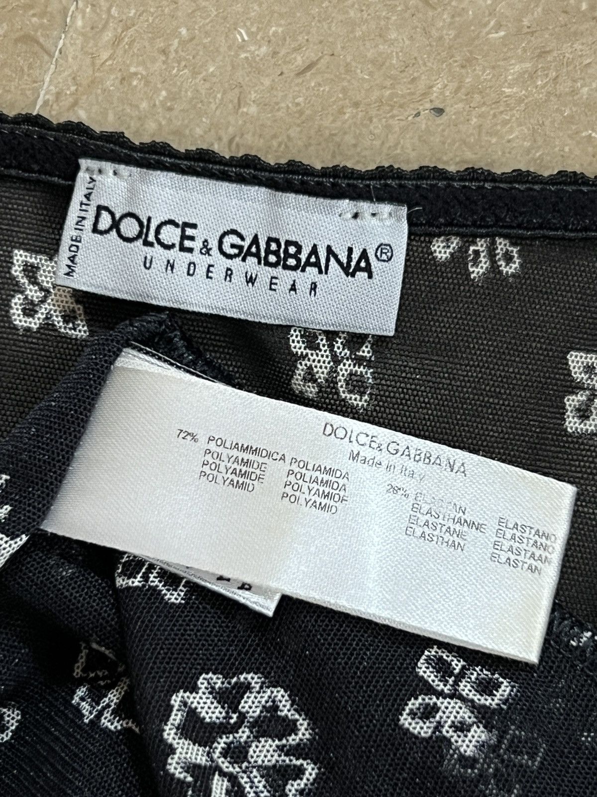 Dolce & Gabbana Dolce & Gabbana stretch net top Size S / US 4 / IT 40 - 16 Thumbnail