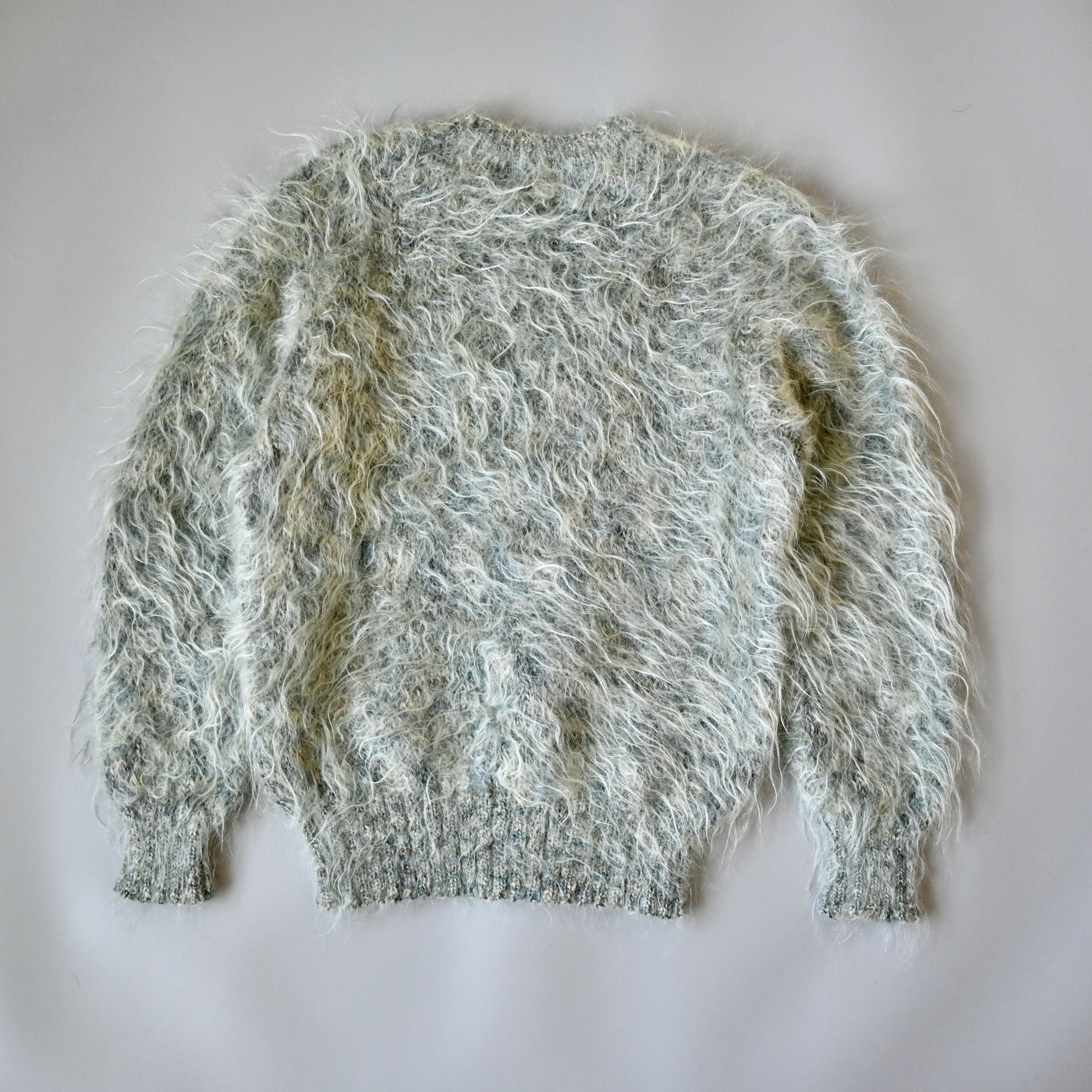 Vintage Super hairy, vintage 1990s Mohair-mix knit yeti sweater Size US S / EU 44-46 / 1 - 2 Thumbnail