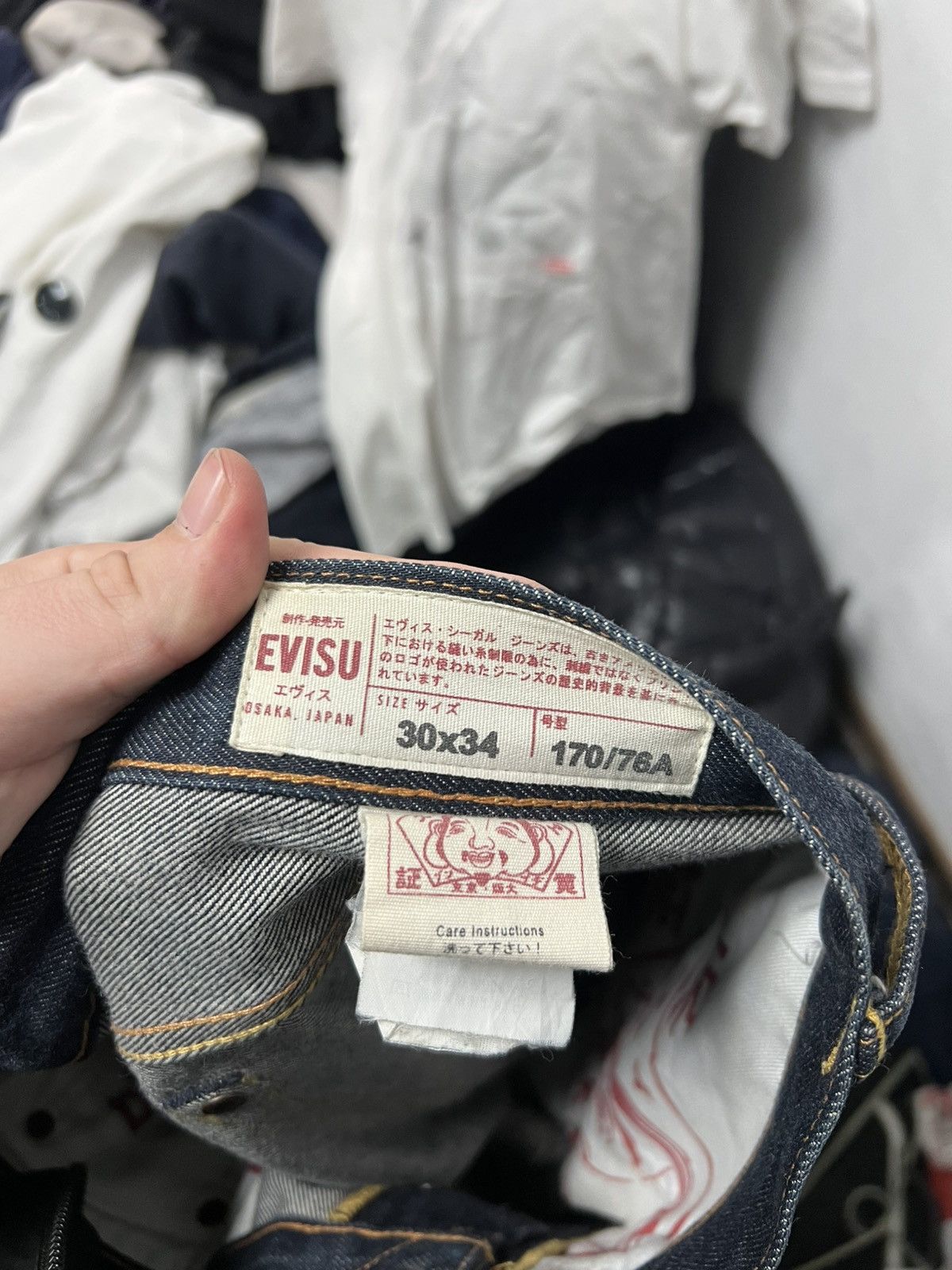 Evisu Evisu Jeans Navy Blue Mens Size US 30 / EU 46 - 8 Thumbnail