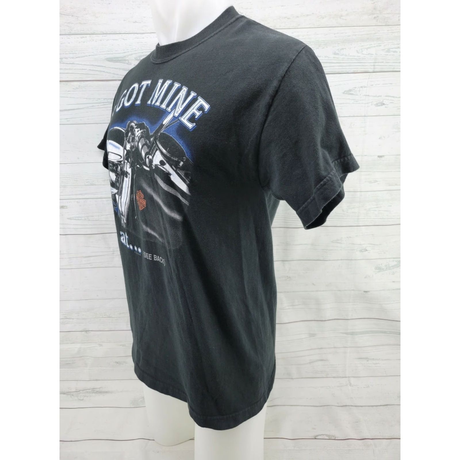 Harley Davidson Harley-Davidson Rocket Huntsville, AL Black Graphic T-Shirt Size Medium Mens Shirt Short Sleeve Crew Neck Cotton Size US M / EU 48-50 / 2 - 2 Thumbnail