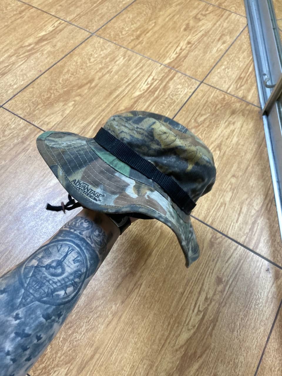 Vintage Vintage Camo Military Hat Size ONE SIZE - 6 Thumbnail