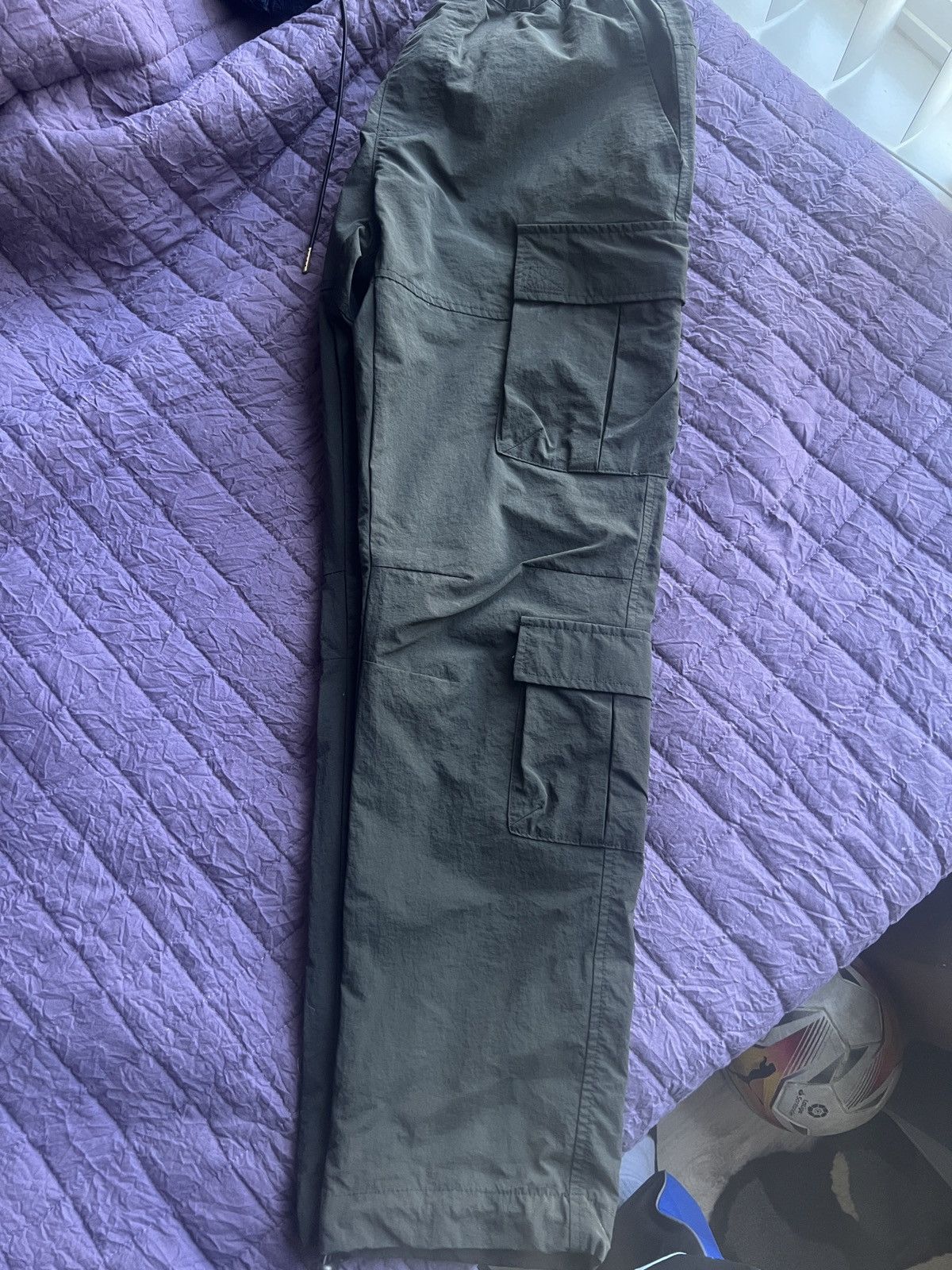 Richie Le Collection Riche le Carbon Black 2.0 cargo pants Size US 32 / EU 48 - 8 Thumbnail