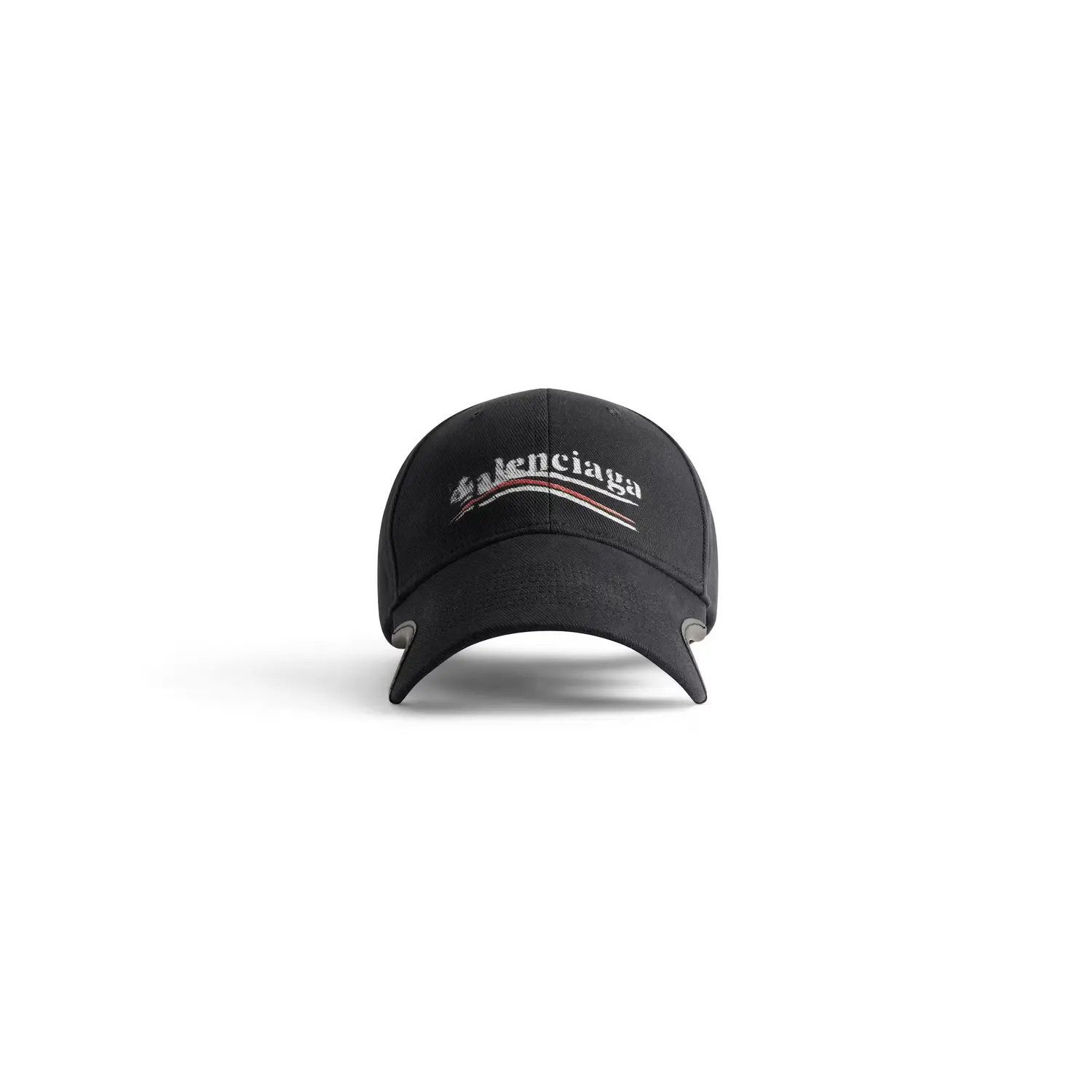 最安値挑戦中★BALENCIAGA★POLITICAL STENCIL キャップ★BLACK Balenciaga Black Political Stencil Cap Balenciaga