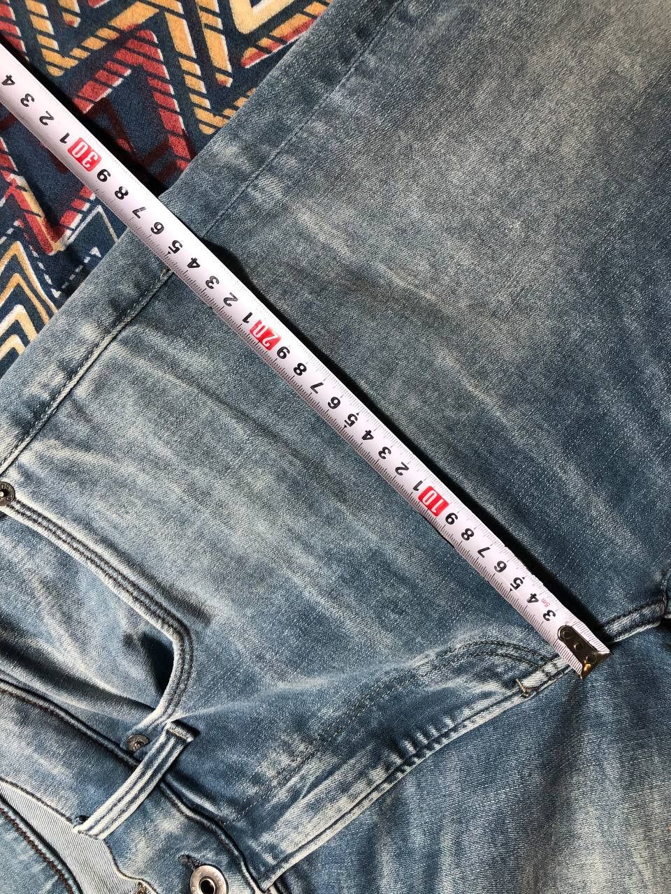 G-Star × Japanese Brand Crazy Crash Dirty Baggy Faded Jean Japan Avant Garde Style Size US 32 / EU 48 - 5 Thumbnail