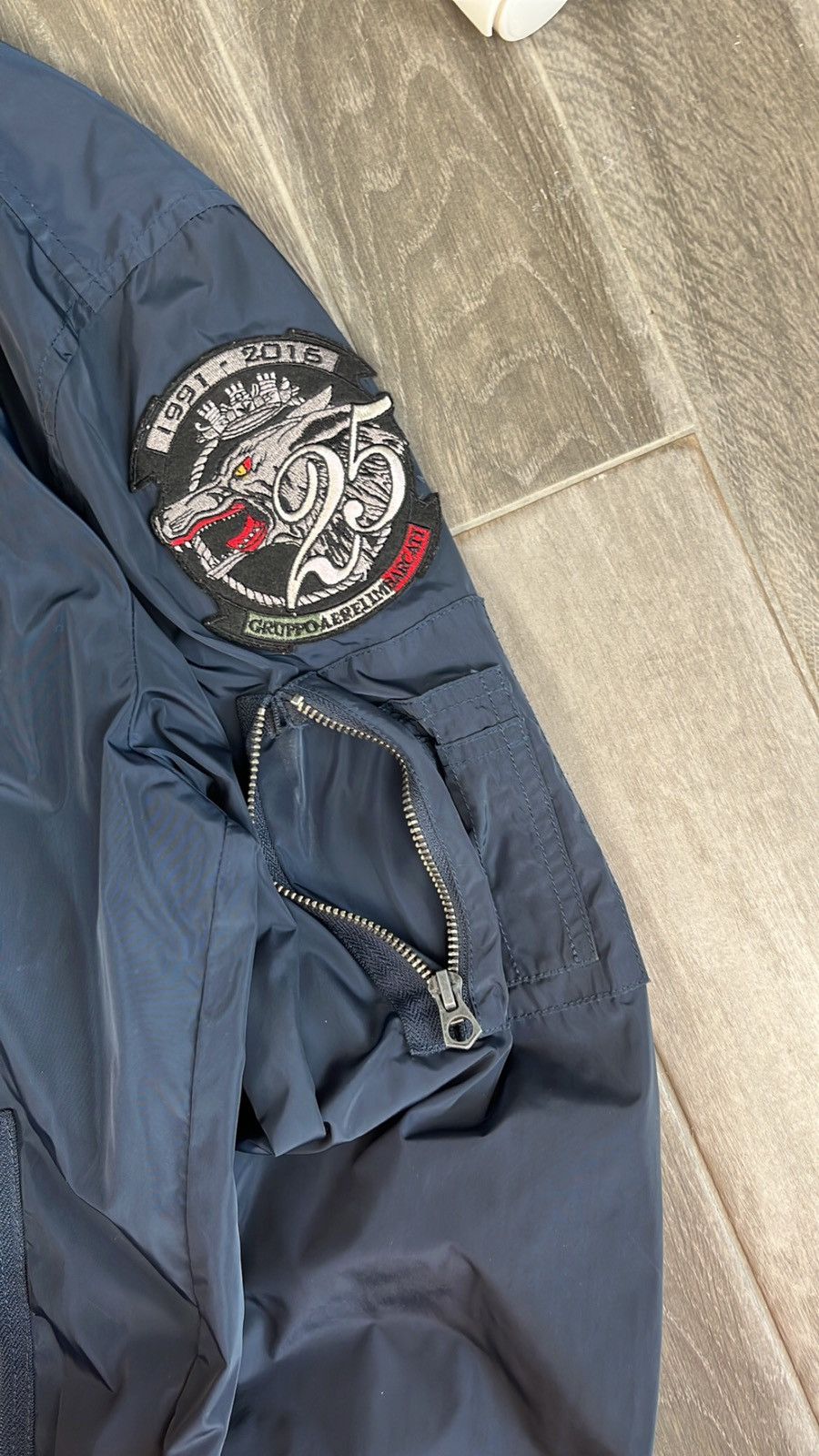 Other Italian Navy Aviazione Navale nylon bomber Size US L / EU 52-54 / 3 - 5 Thumbnail