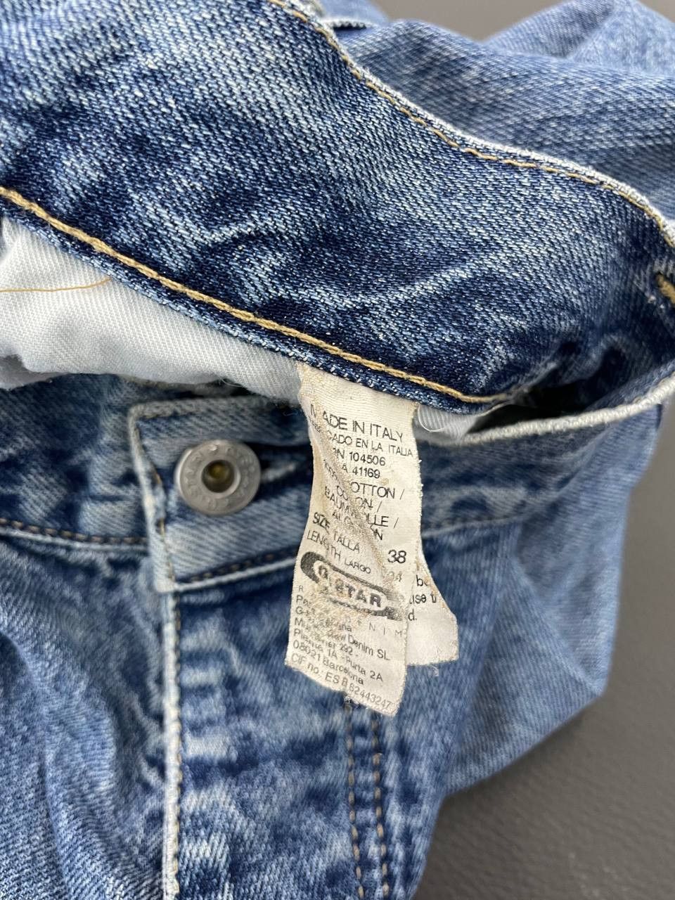 G-Star × Vintage G Star Raw Y2K style jeans pants denim Size Elewood Size US 35 - 5 Thumbnail