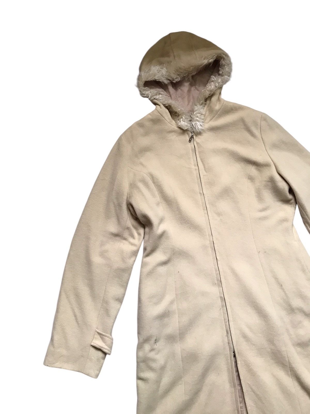 Comme des Garcons VINTAGE FUTURA INSPIRED COMME DES GARCONS FAUX FUR LONG JCKT Size M / US 6-8 / IT 42-44 - 4 Thumbnail