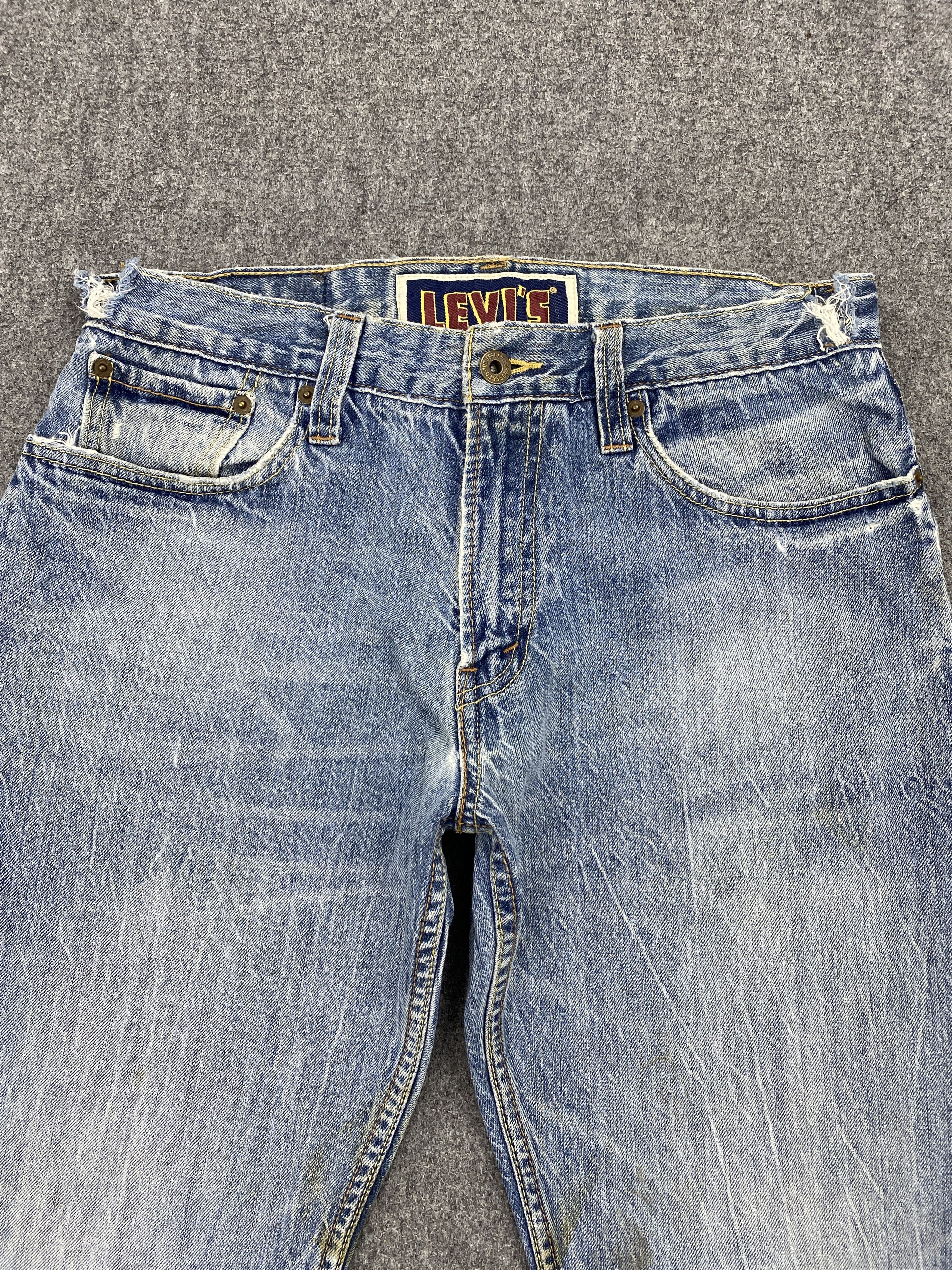 Levi's Vintage Levis 527 Flare Bootcut Jeans DP2705 Size US 30 / EU 46 - 2 Thumbnail
