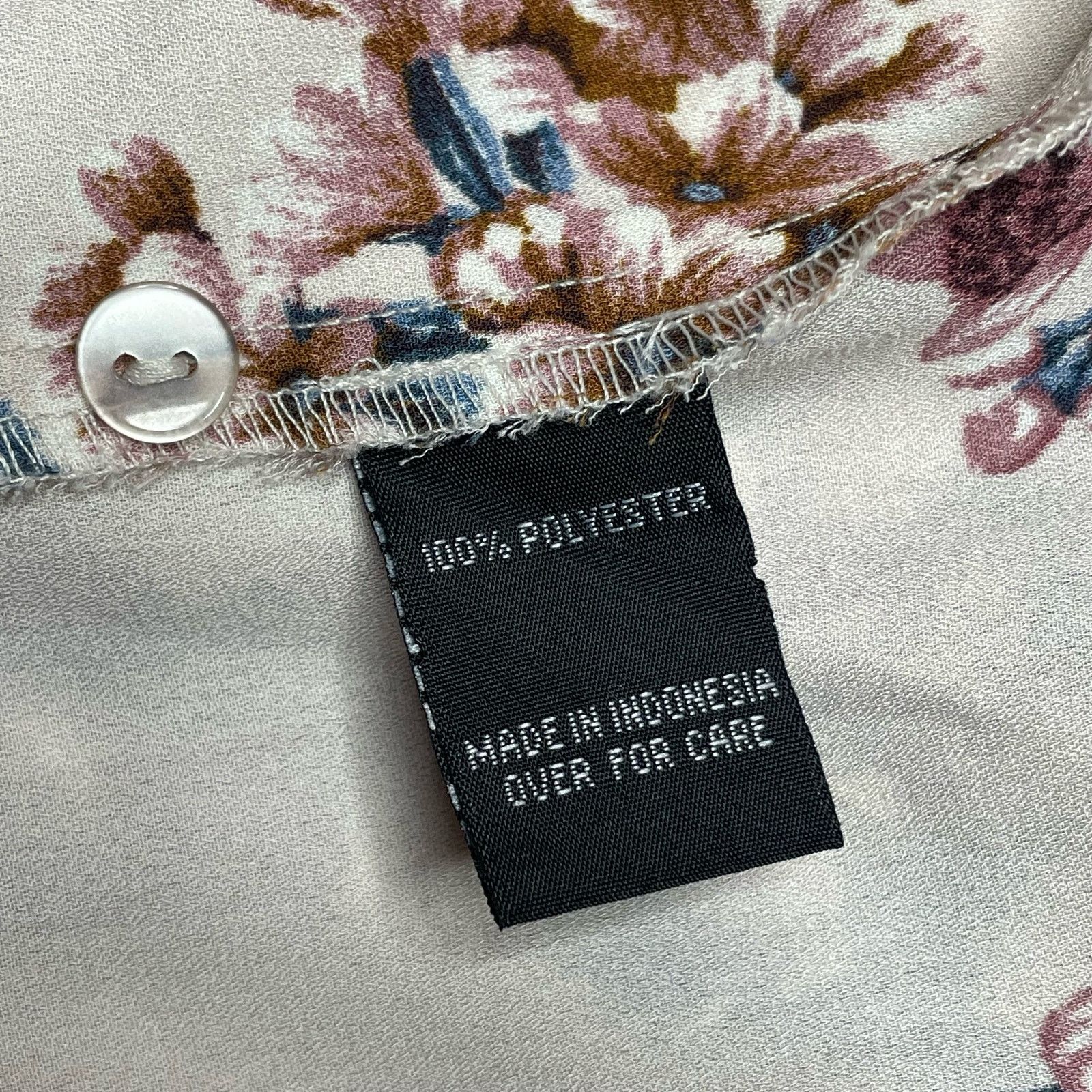 Other By & By Floral Button Up Blouse Size XL / US 12-14 / IT 48-50 - 4 Thumbnail