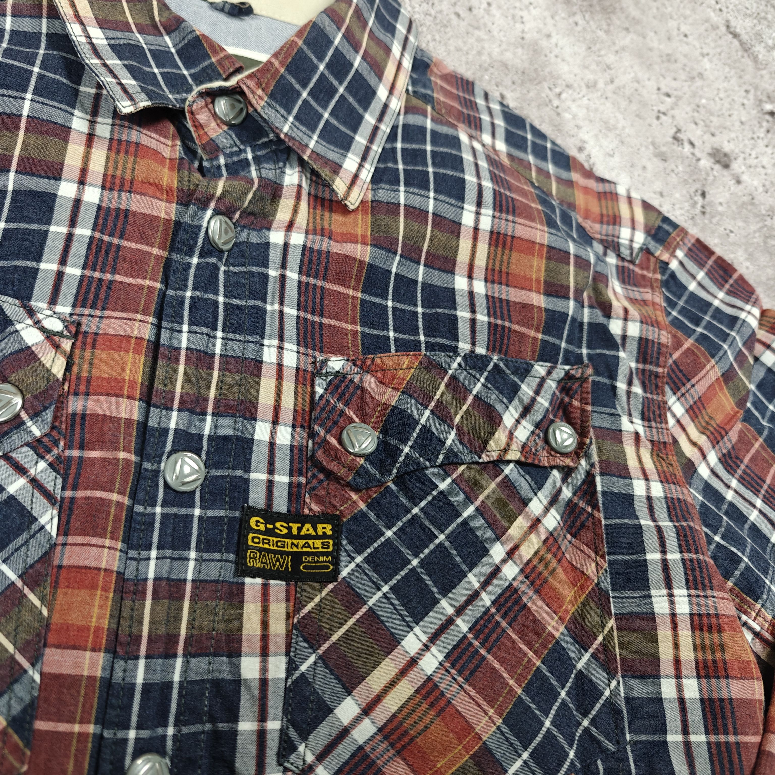 G-Star G-Star Raw SKI Crayon Shirt Check Snap size L Size US L / EU 52-54 / 3 - 4 Thumbnail