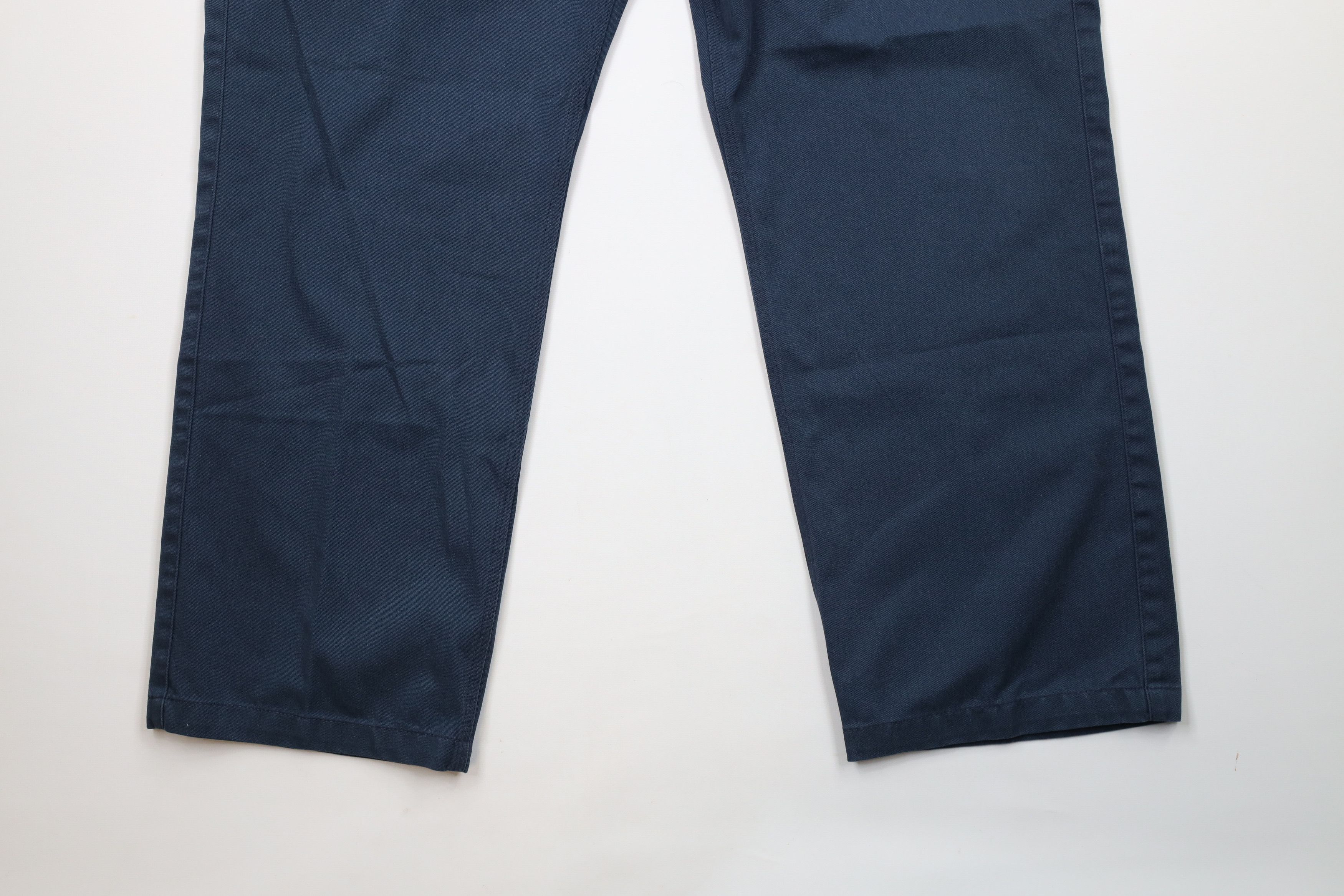 Carhartt × Vintage Vintage Y2K Carhartt Spell Blend Twill Wide Leg Pants Blue Size US 42 / EU 58 - 4 Thumbnail