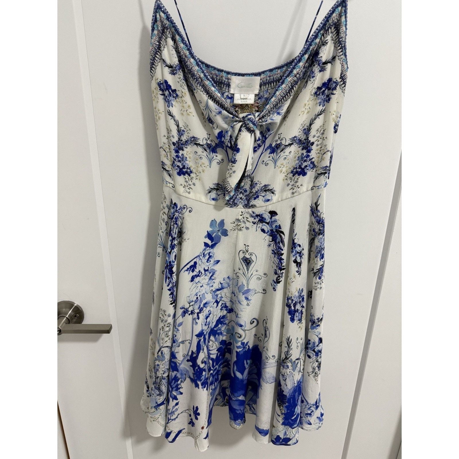 CAMILLA Camilla Saint Germaine Short Dress with Tie Front Size S Size S / US 4 / IT 40 - 8 Thumbnail