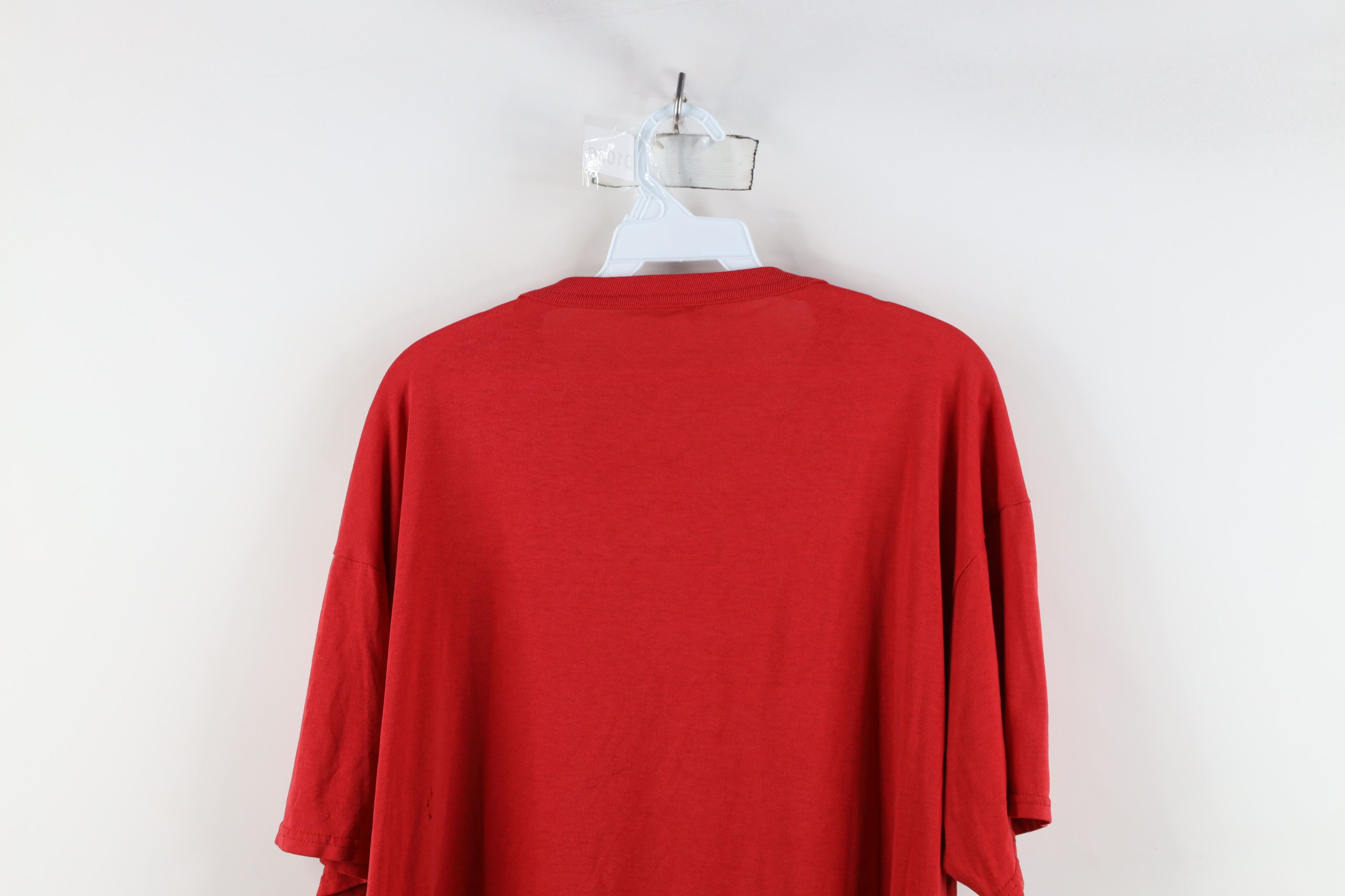 Vintage Vintage 90s Funny Mama Said Hard Head Soft Behind T-Shirt Size US XL / EU 56 / 4 - 13 Thumbnail
